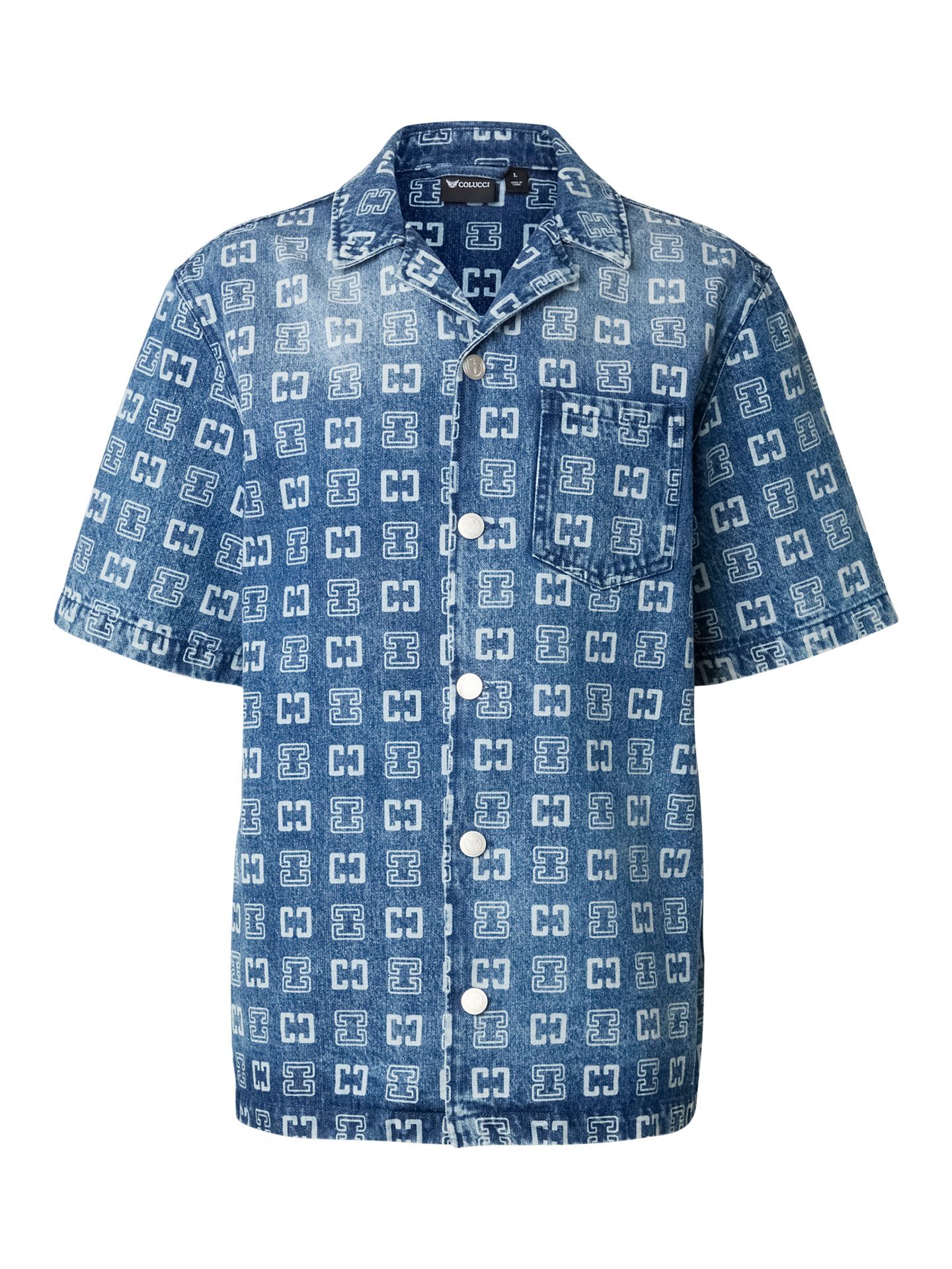  Monogram Denim Shirt 