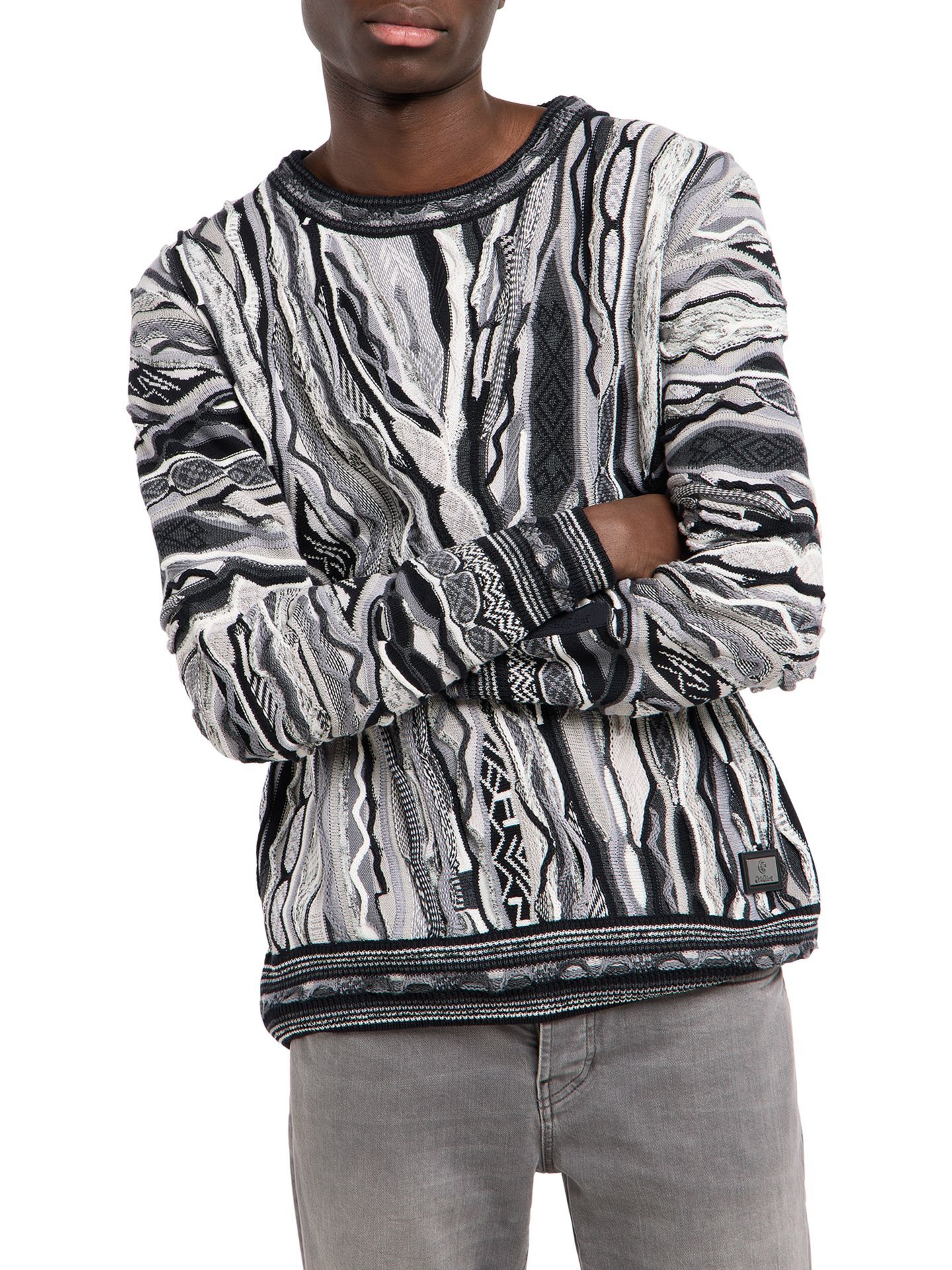  Jacquard knit jumper