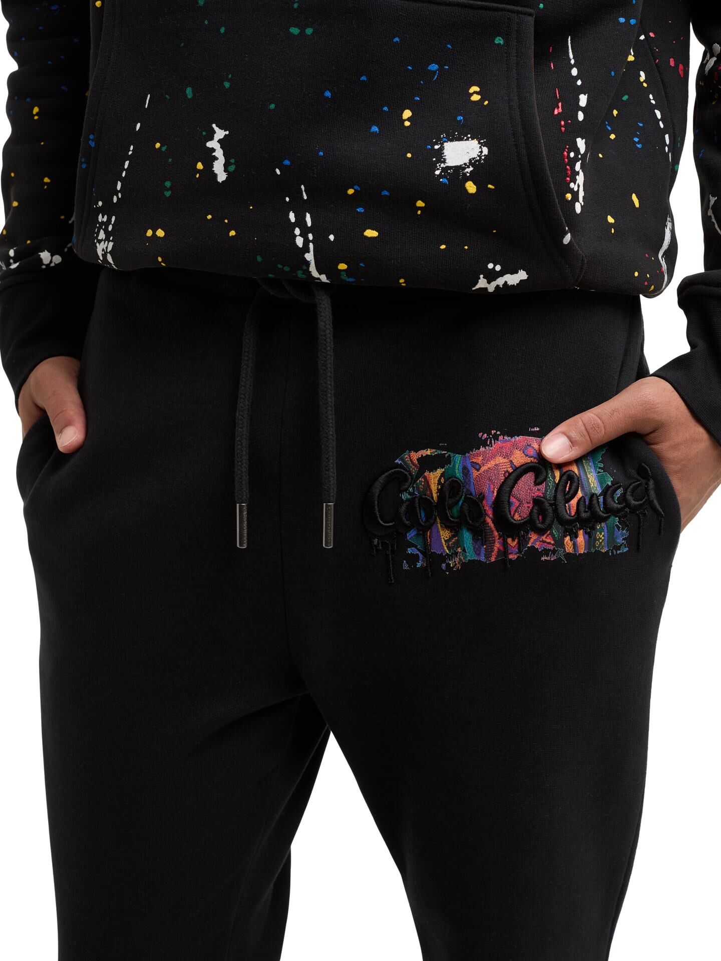  Sweat pant -Paint drop-