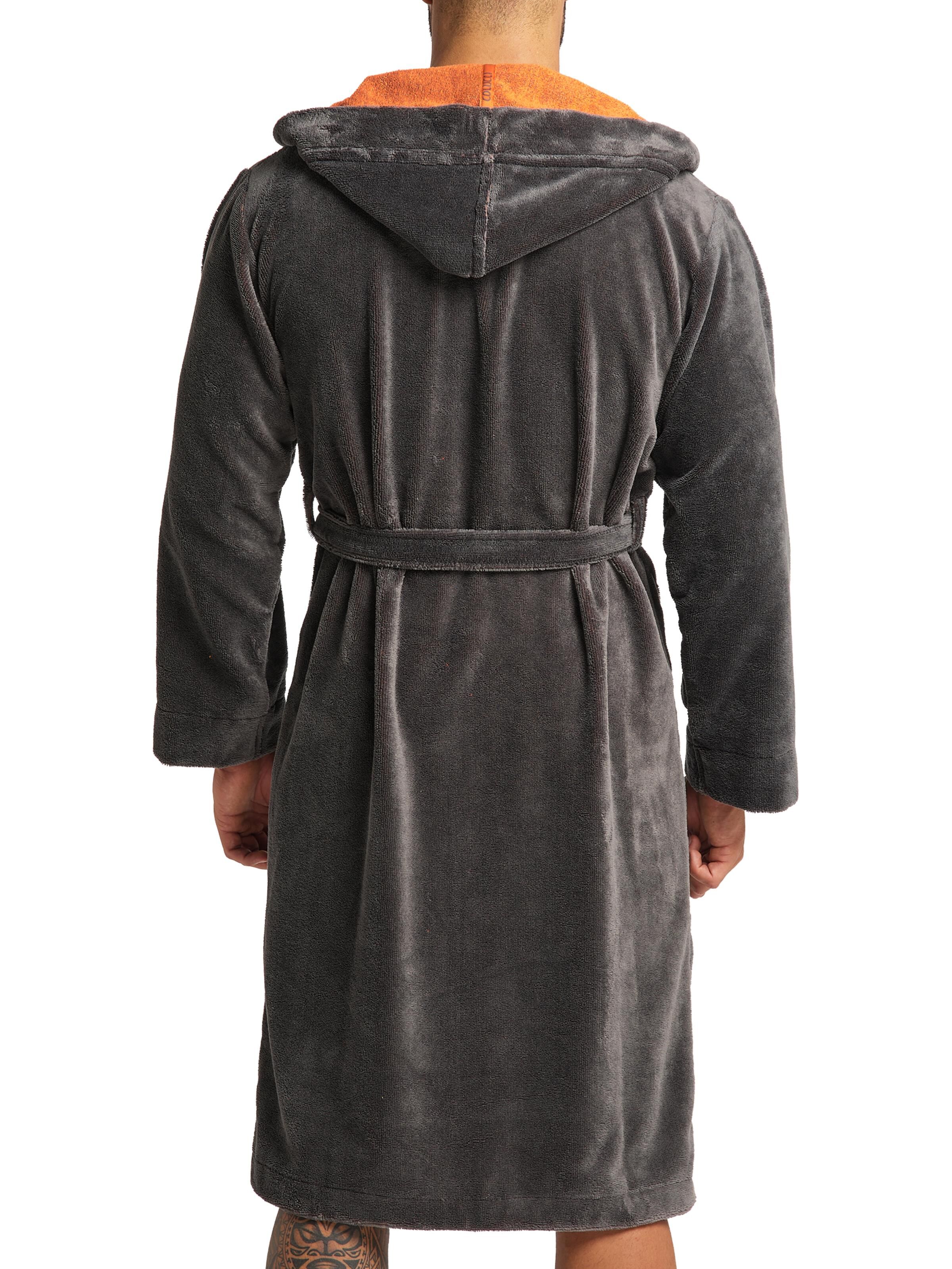 Bademantel mit Kapuze