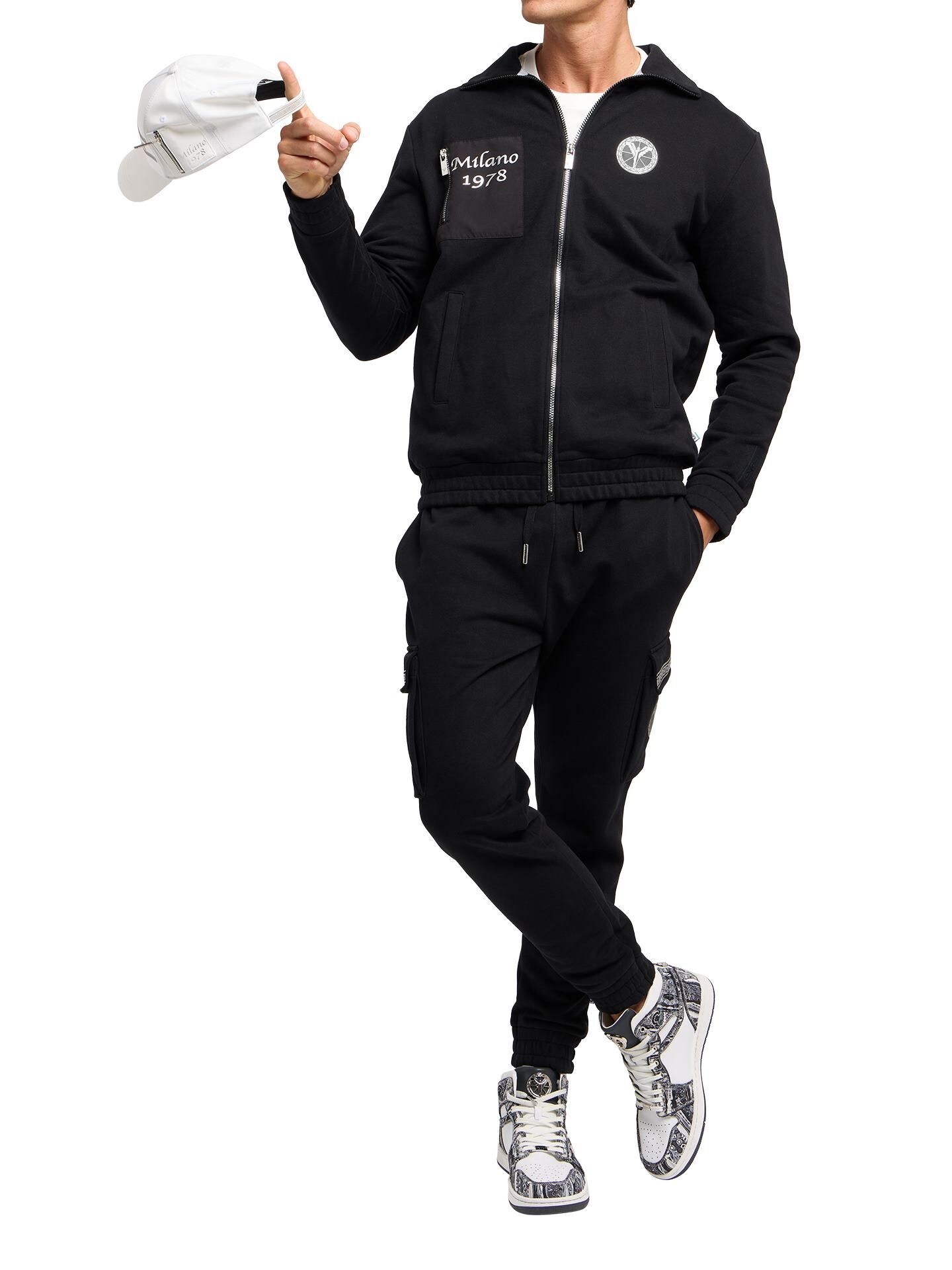 Sweatjacke -Future Chrome-