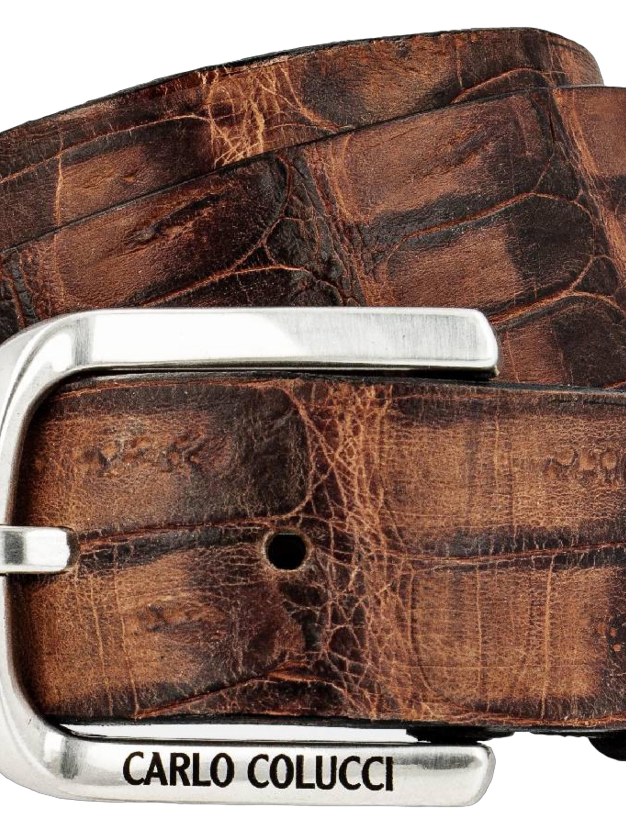 Edler Gürtel aus echtem Kaimanleder