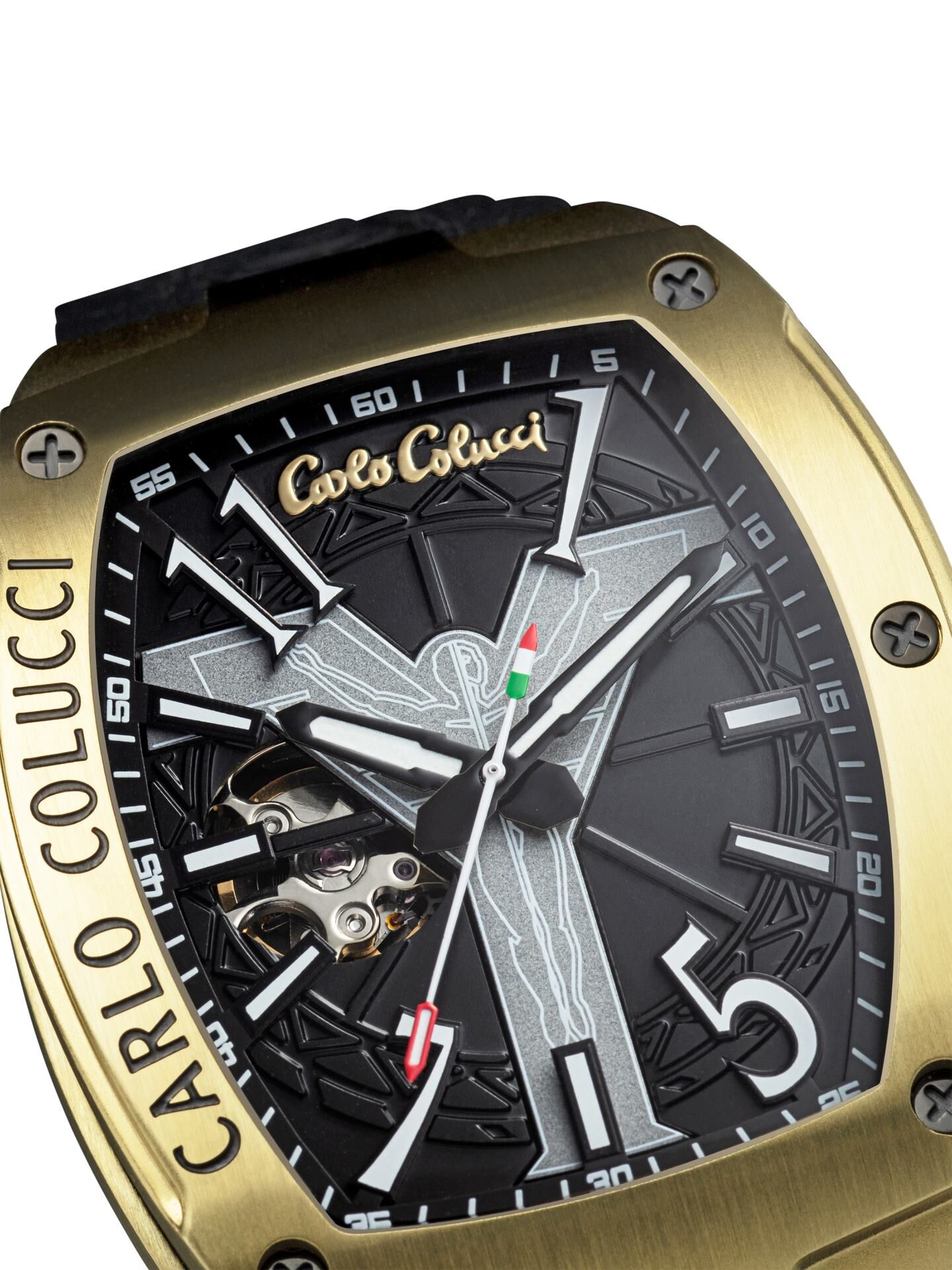 Edelstahl Uhr mit Silikonarmband