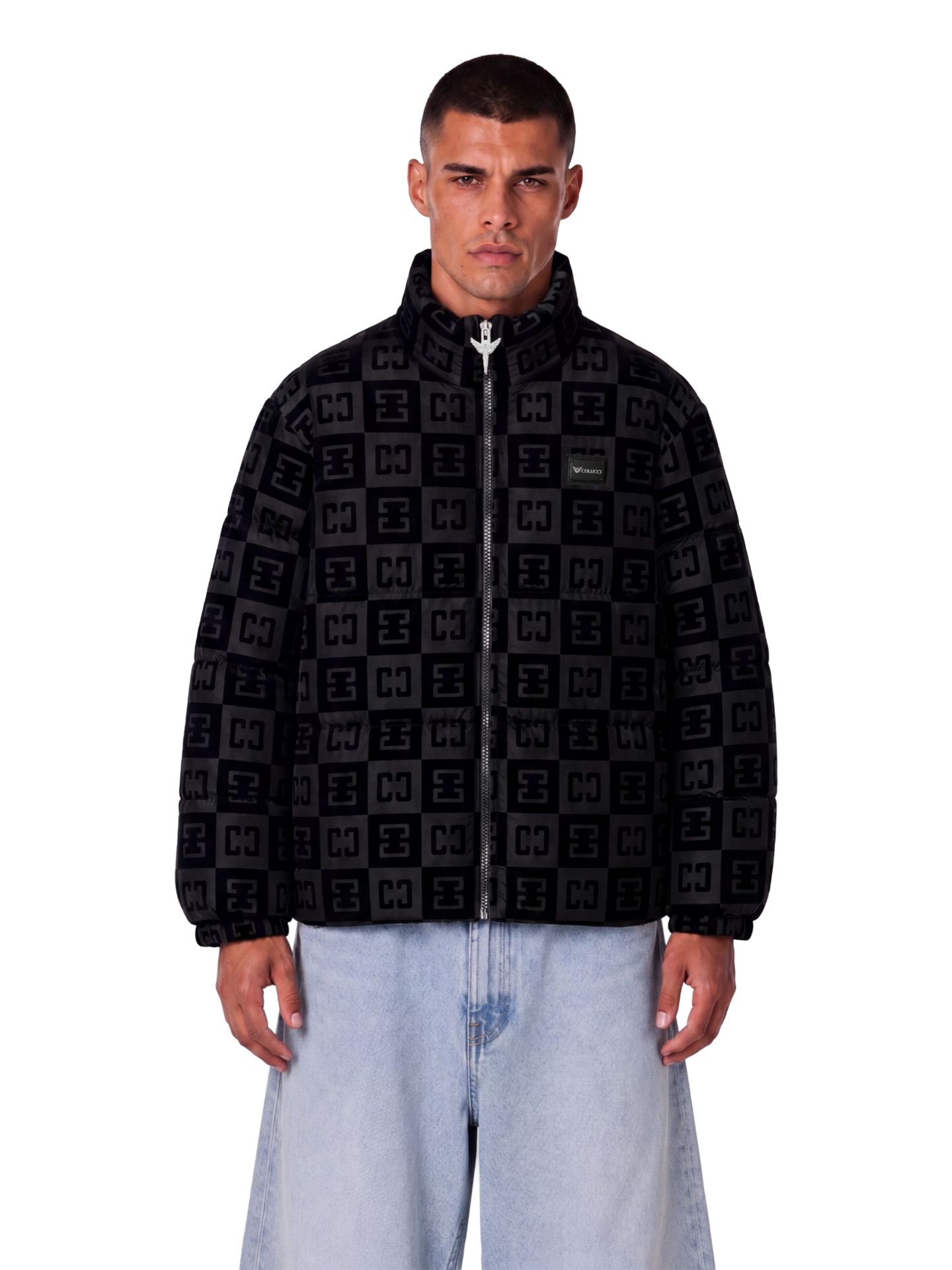  Checkboard Pufferjacket