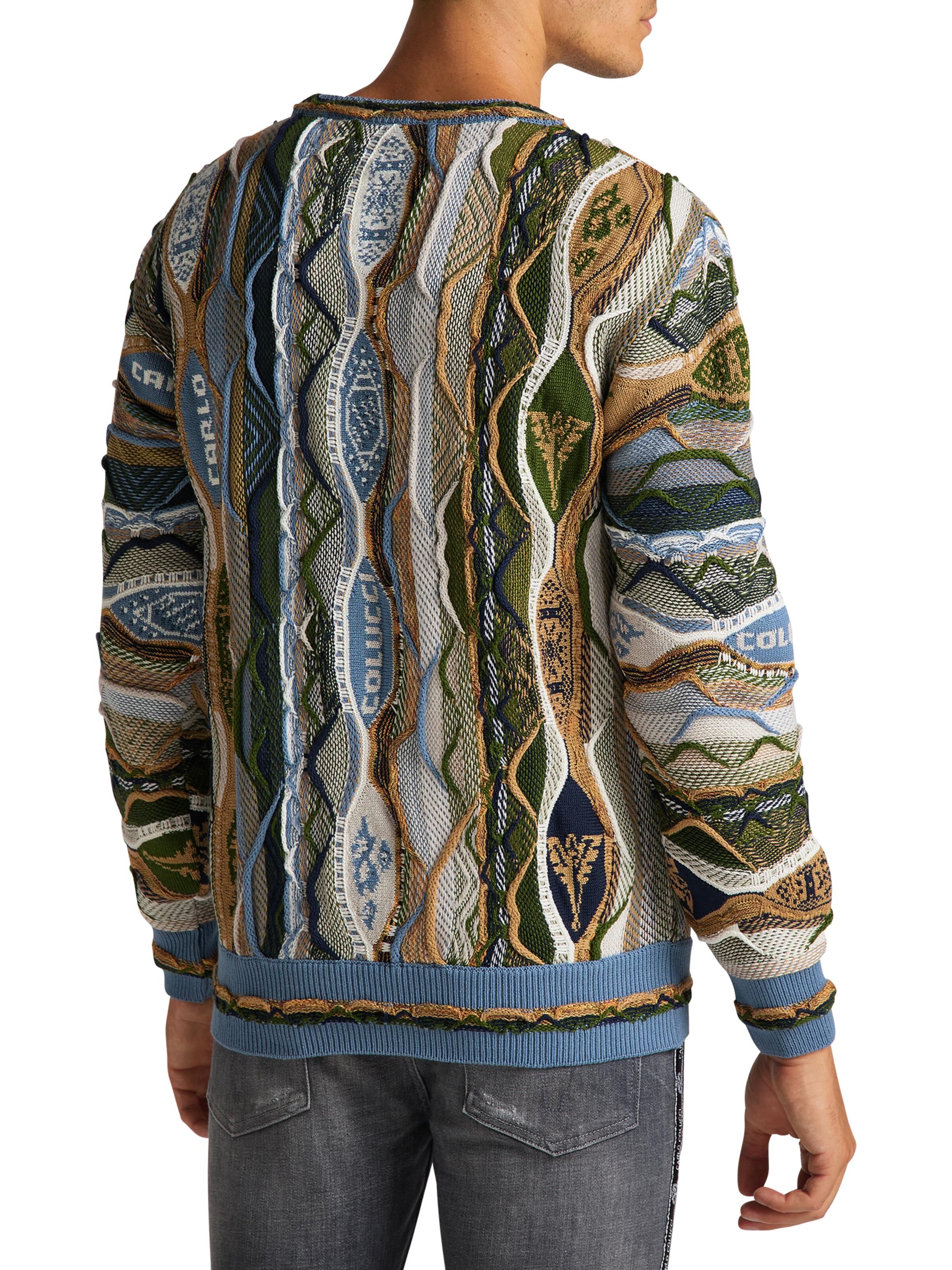 Characteristic crew neck sweater | Petrol | XXL | DAH-C9809-151-XXL
