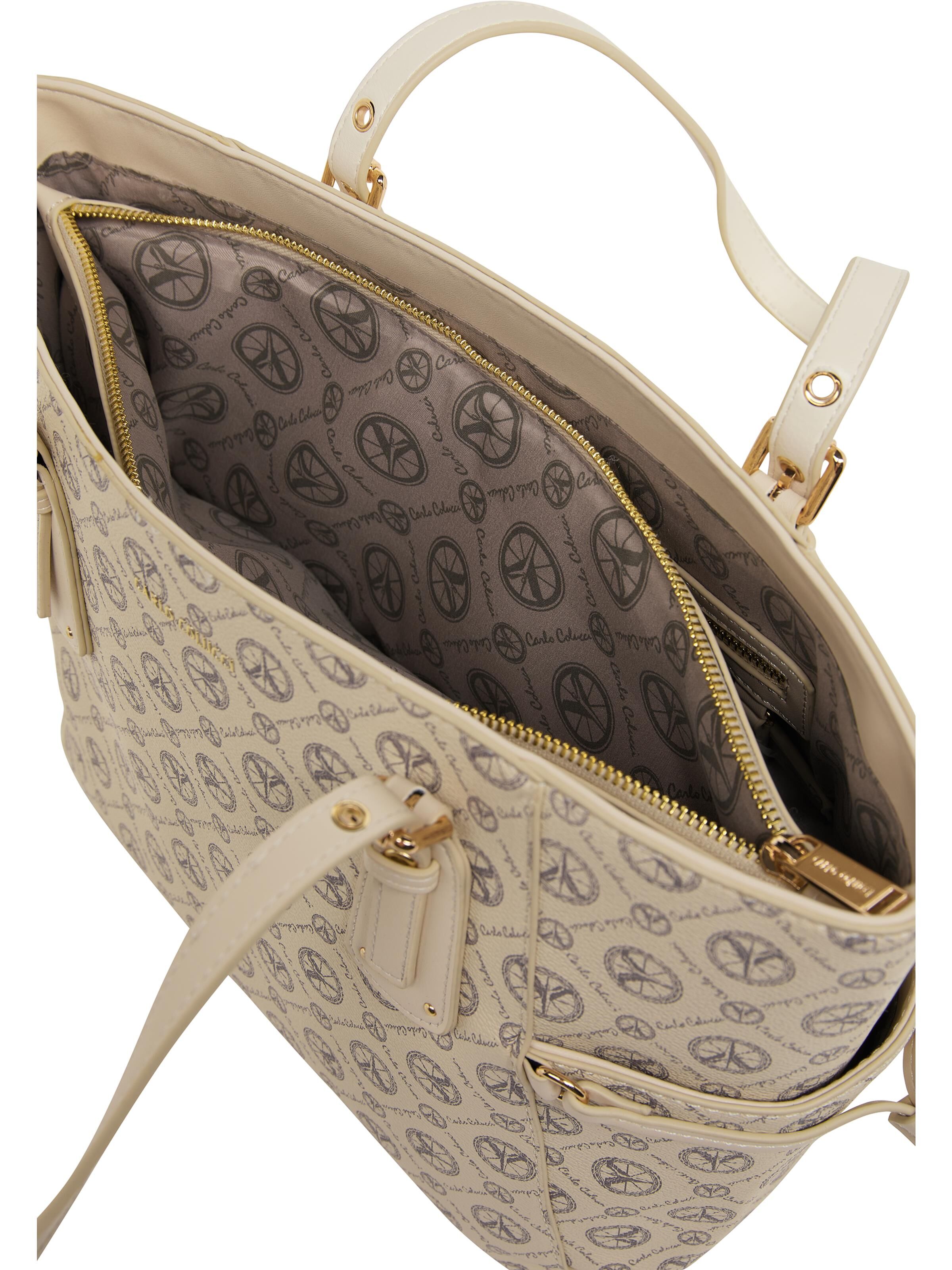 Shopper mit Logoprint