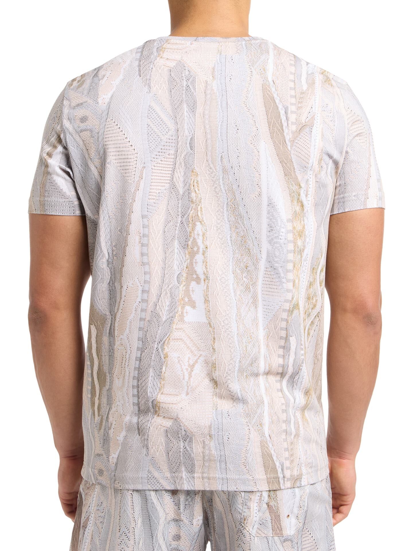 T-Shirt mit Knitprint