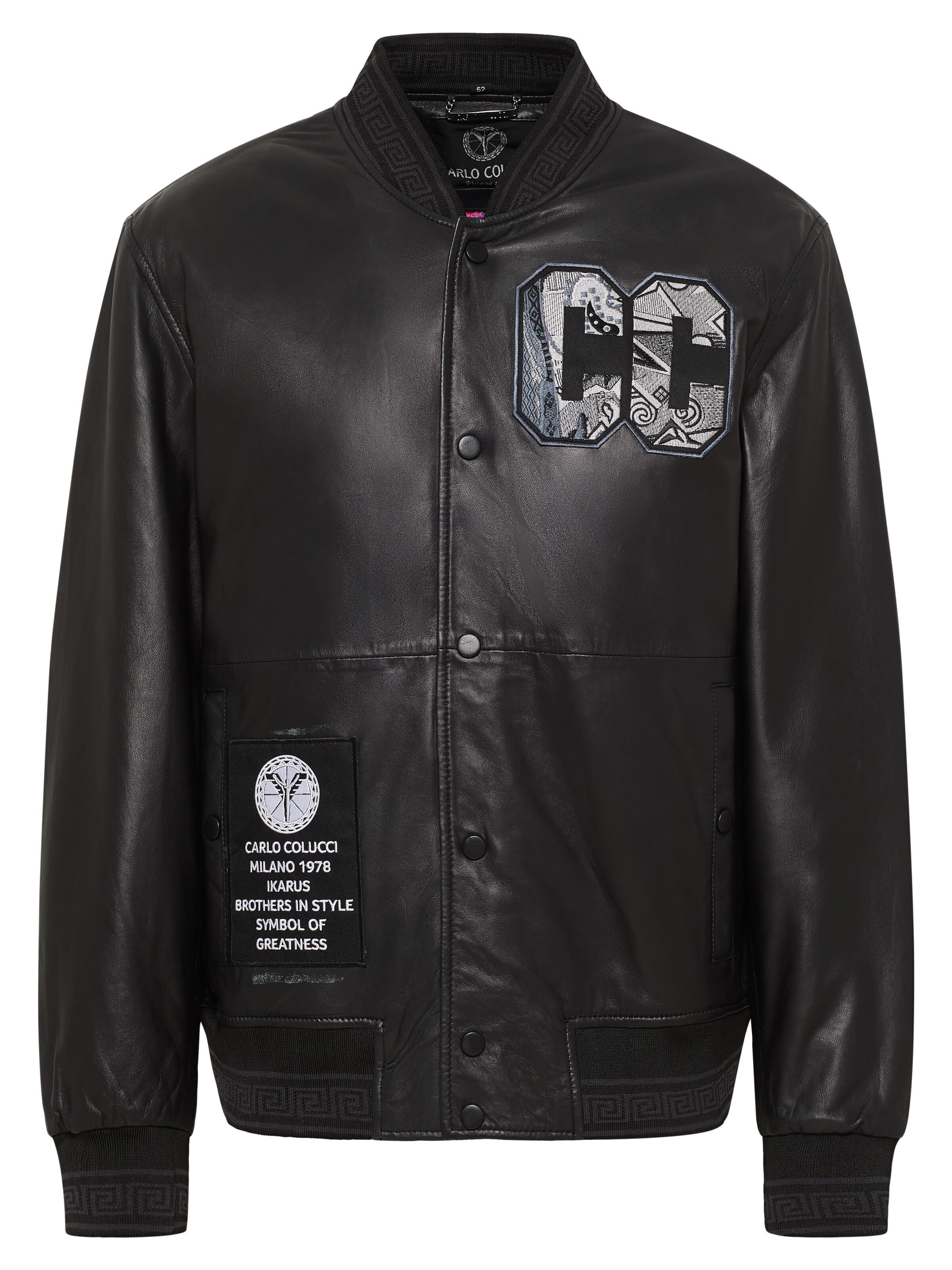 College leather blouson