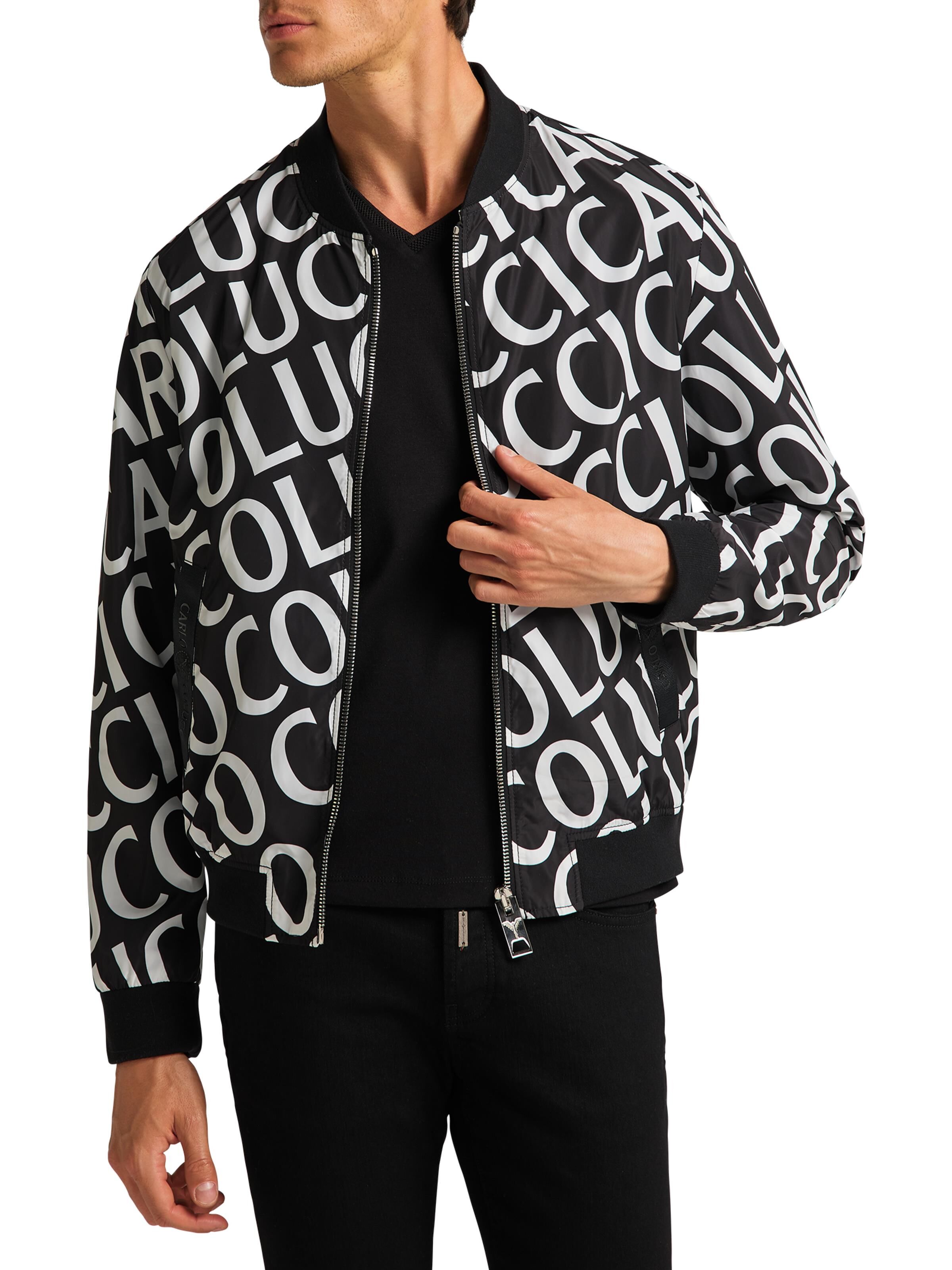  Sommer Blouson mit großem Schriftzug