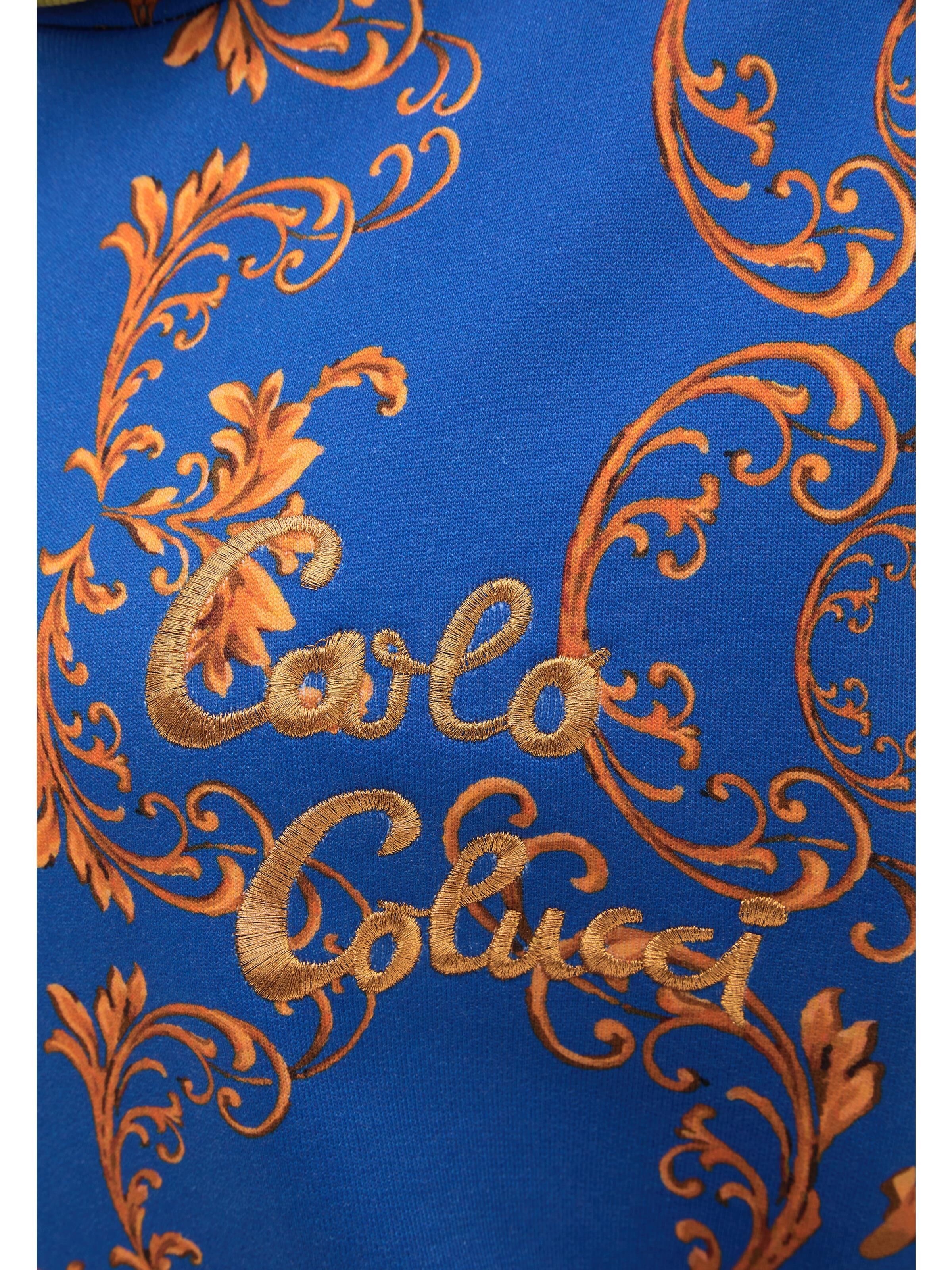 Damen Hoodie mit Barock-Muster
