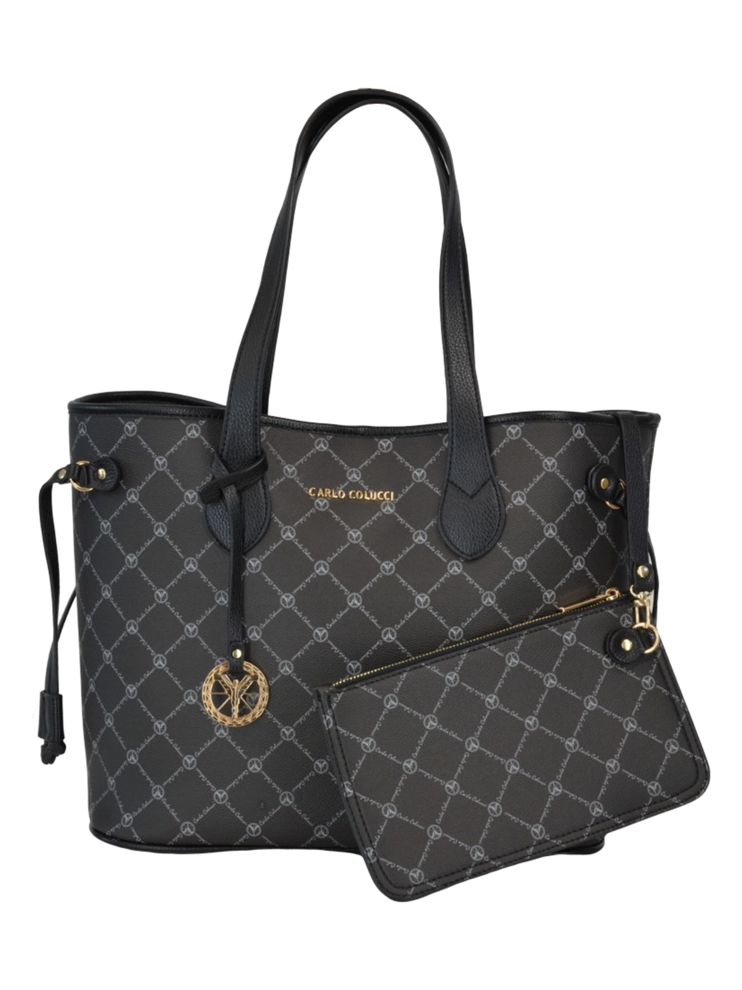Shopper mit Logo-Print