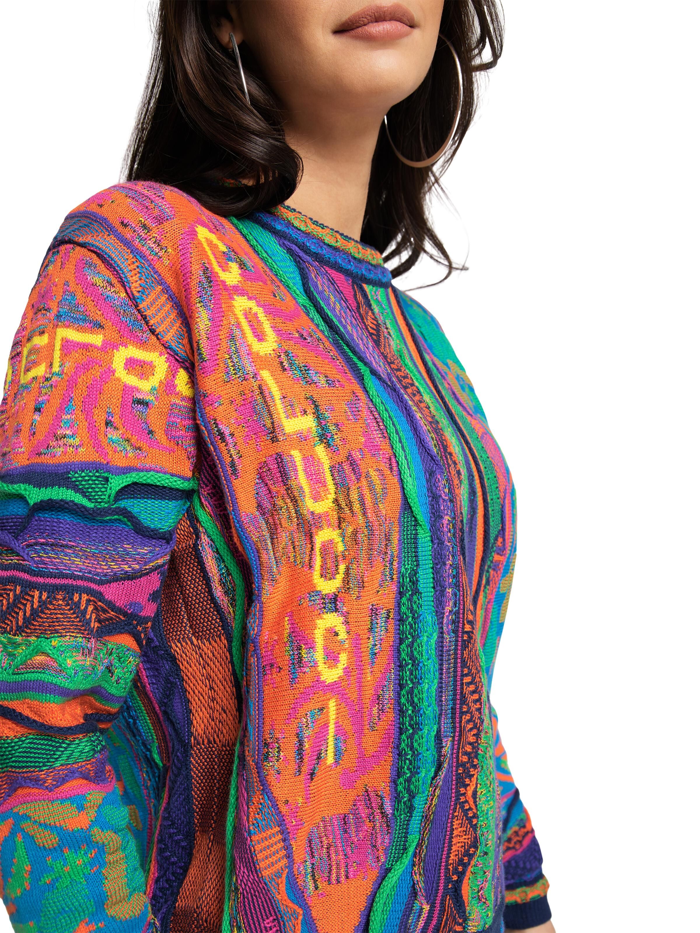 Damen Jacquard Pullover