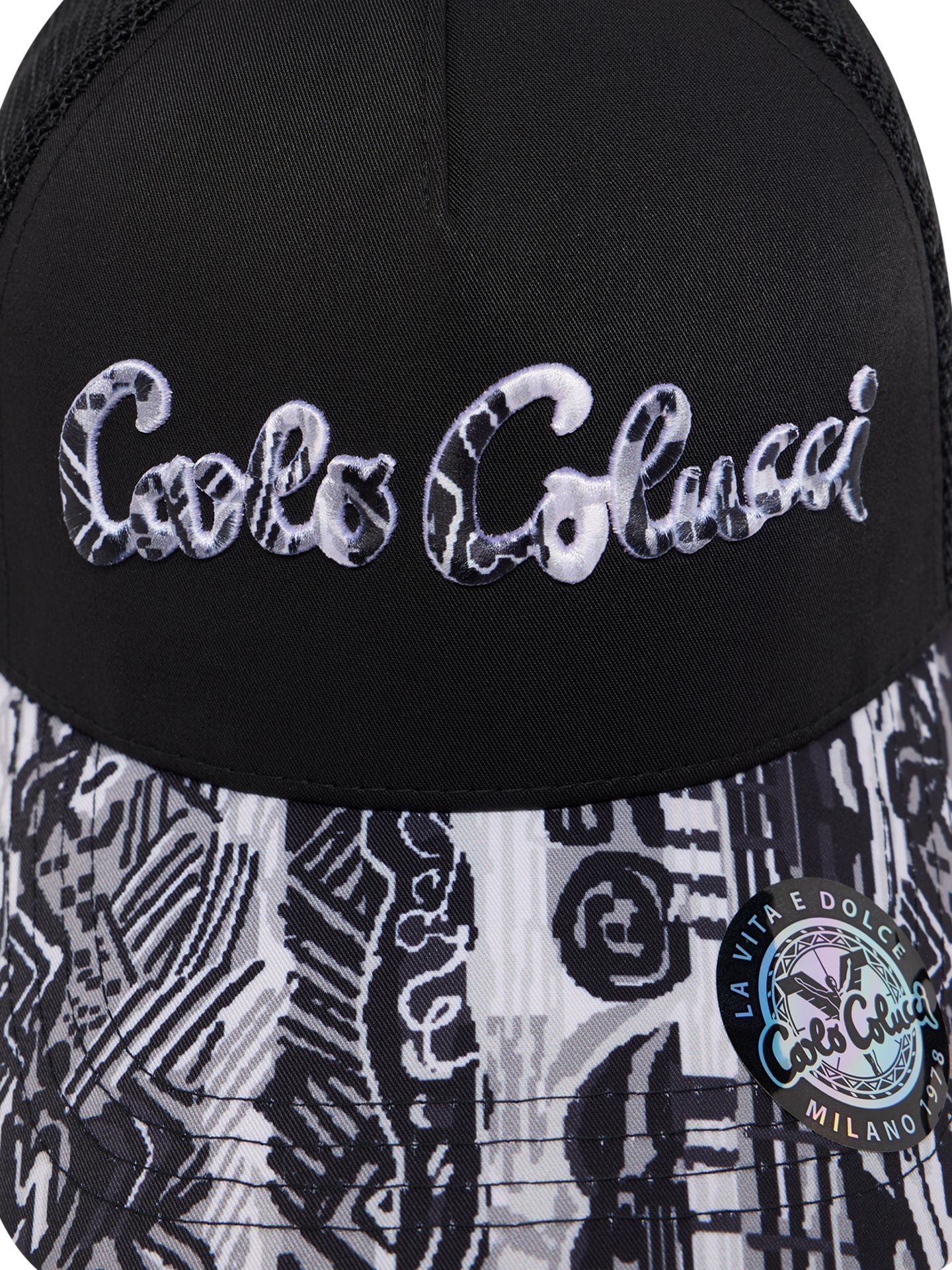  Unisex trucker cap - knit pixel