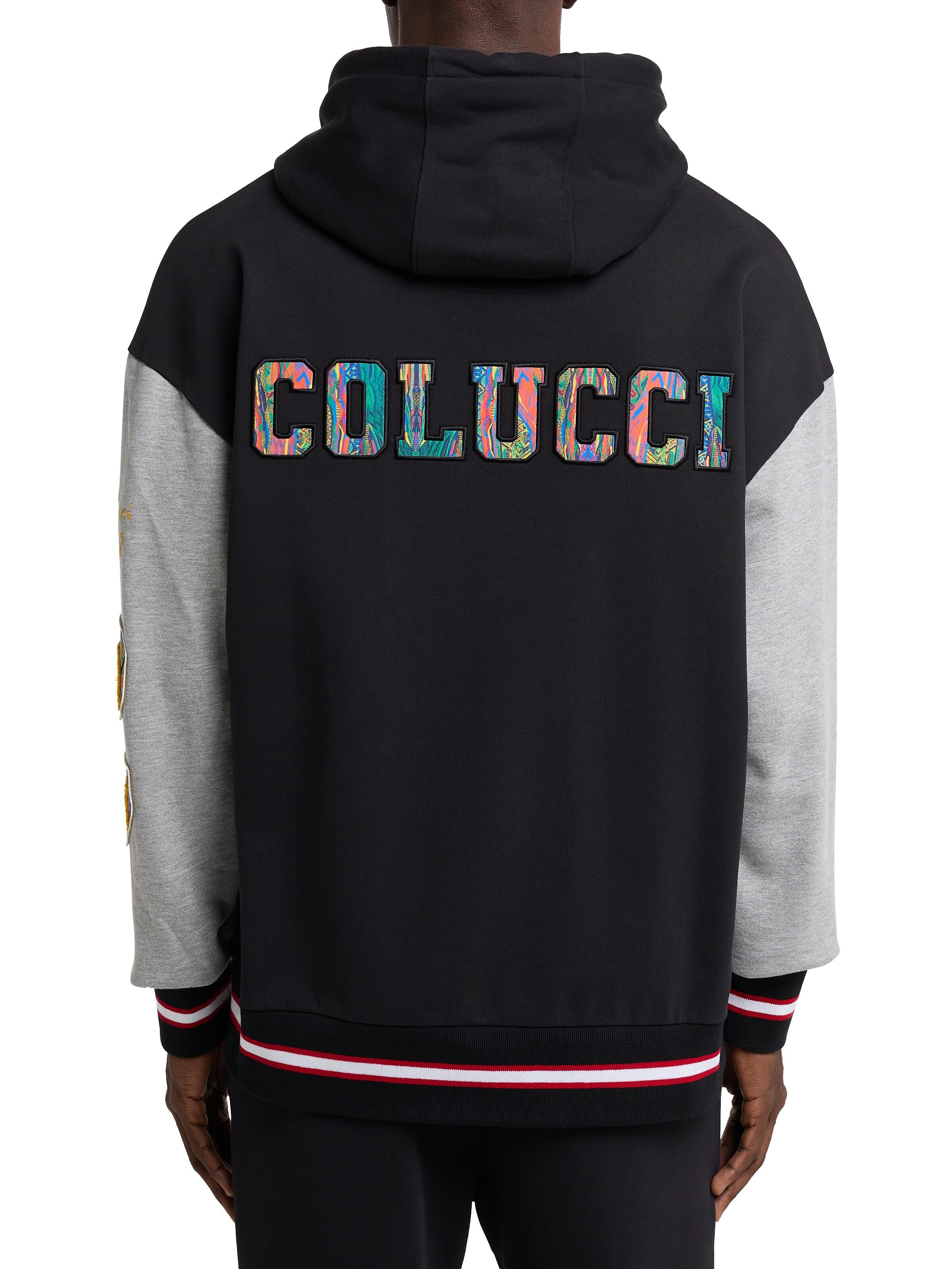 Oversize College Kapuzensweatshirt