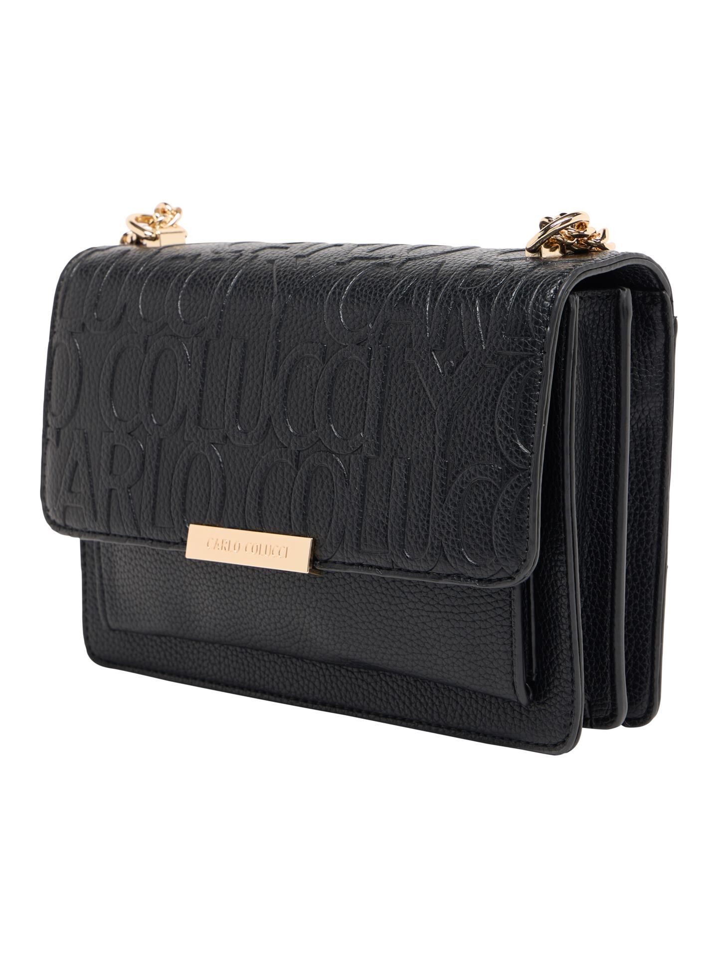  Shoulder bag with embossed logo