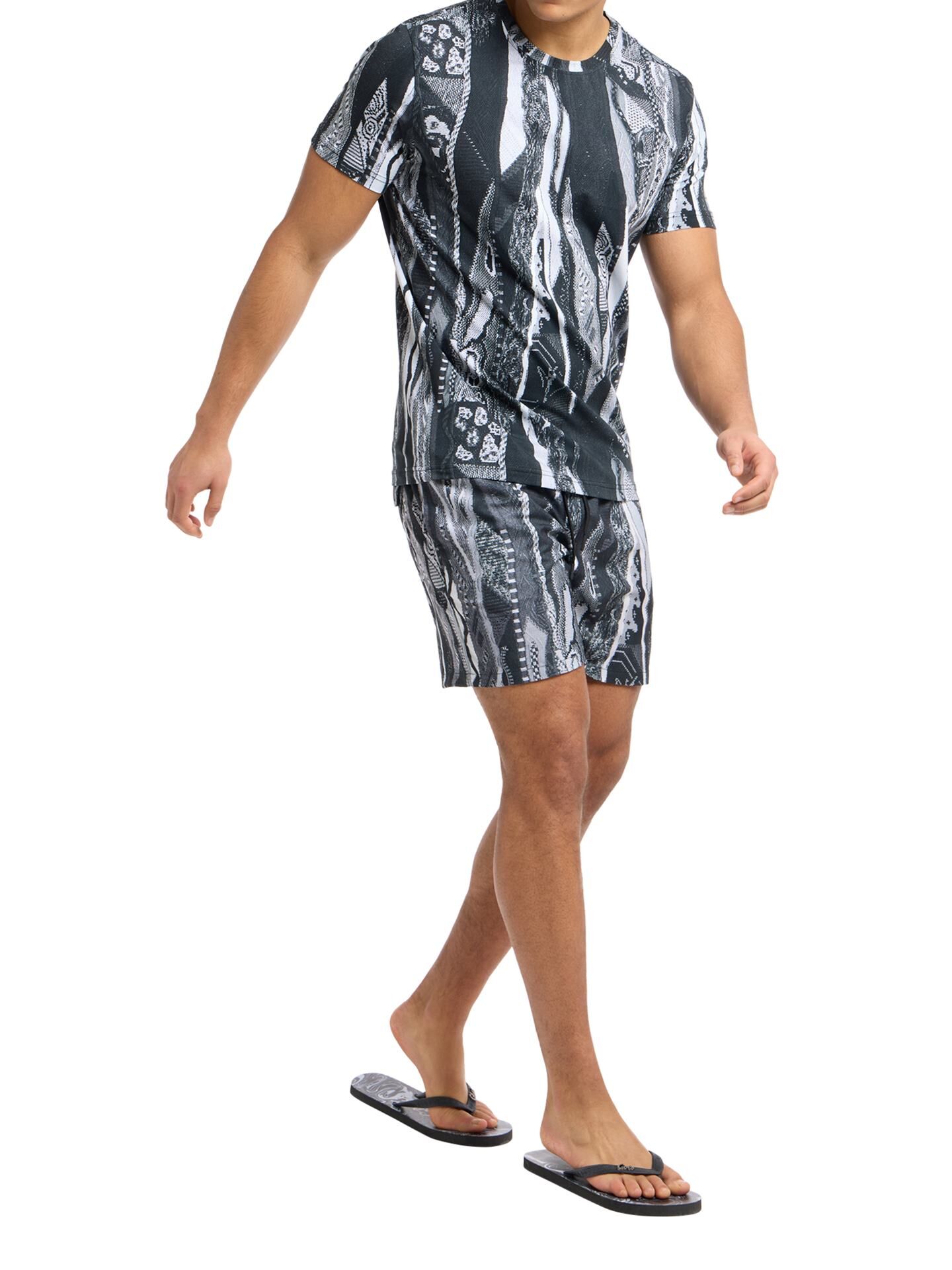 T-Shirt mit Knitprint