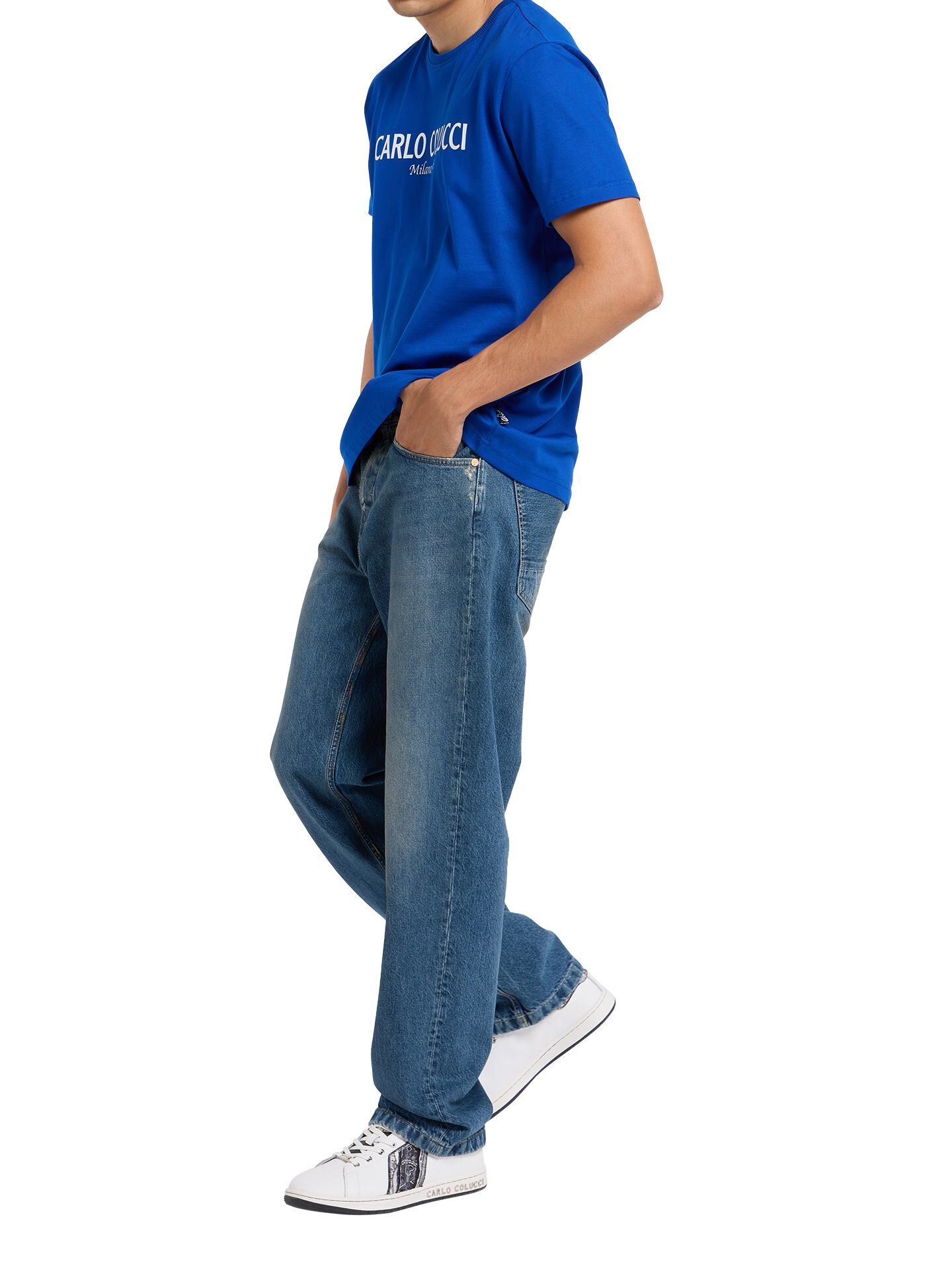 T-Shirt mit Logoprint