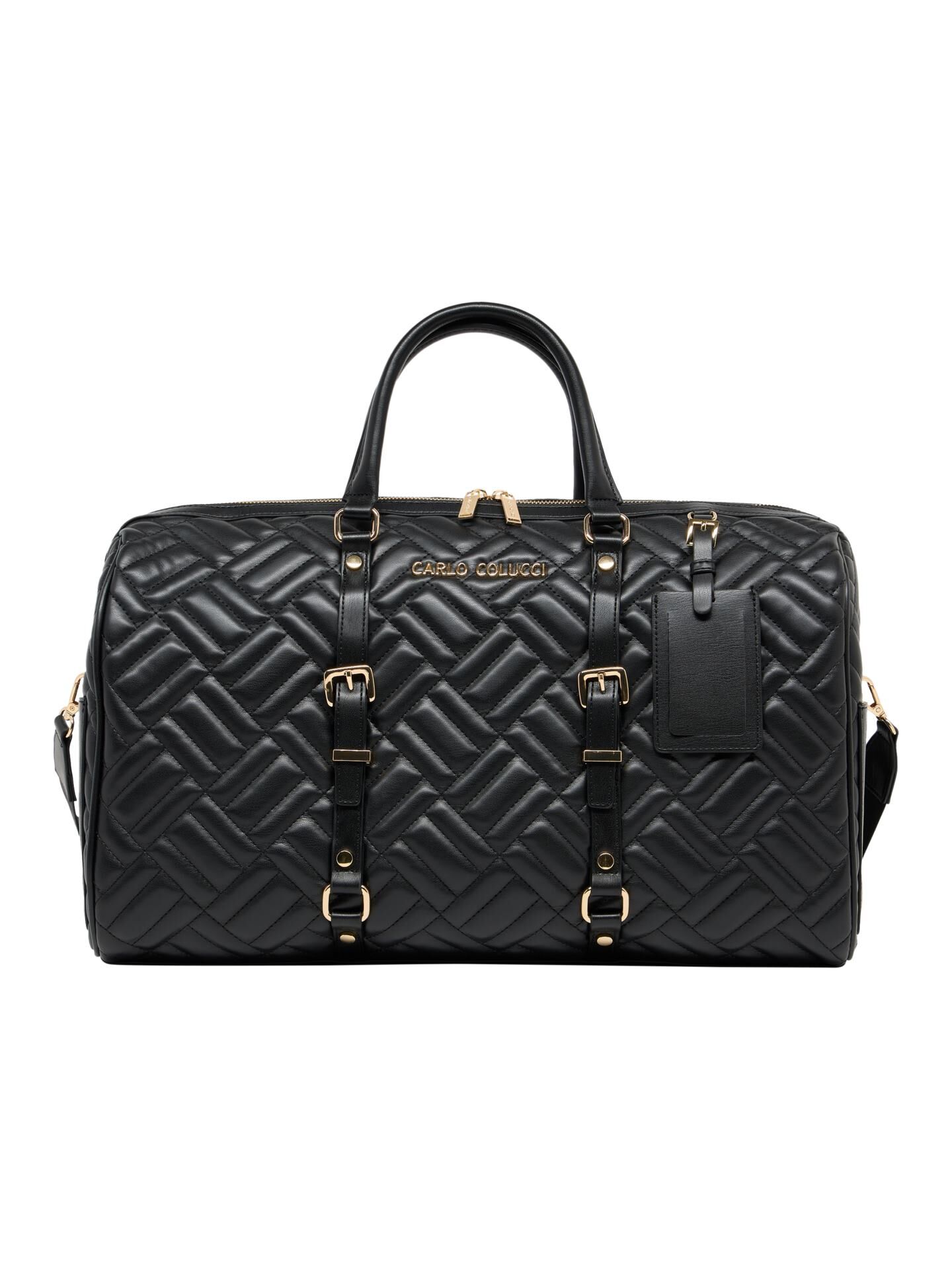 Quilted weekender