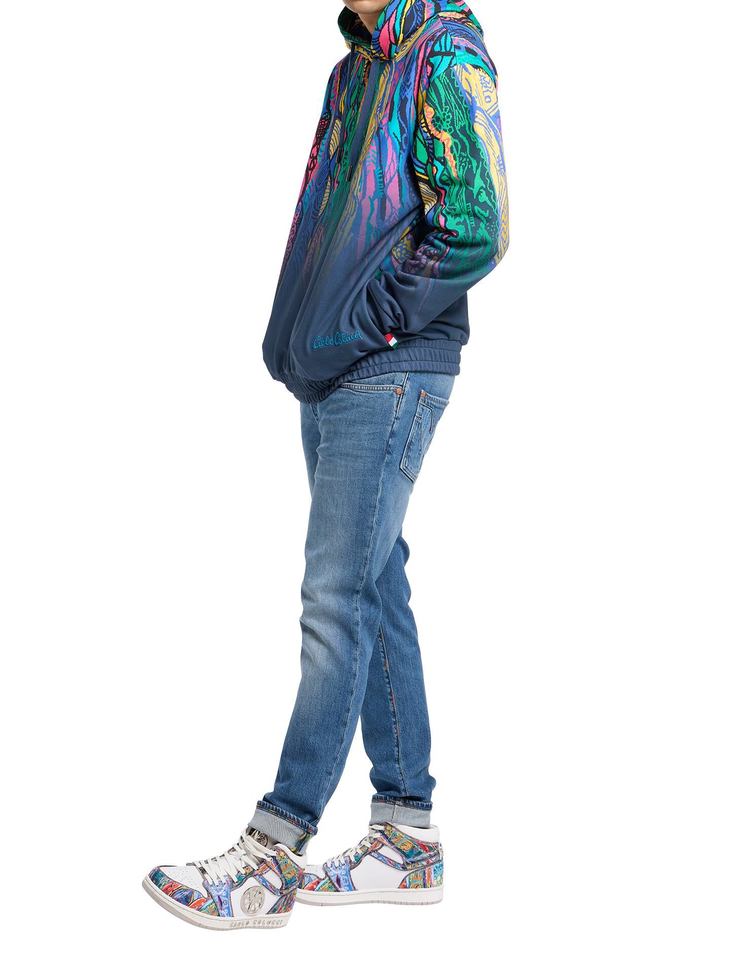 Hoodie -Knit Pixel-