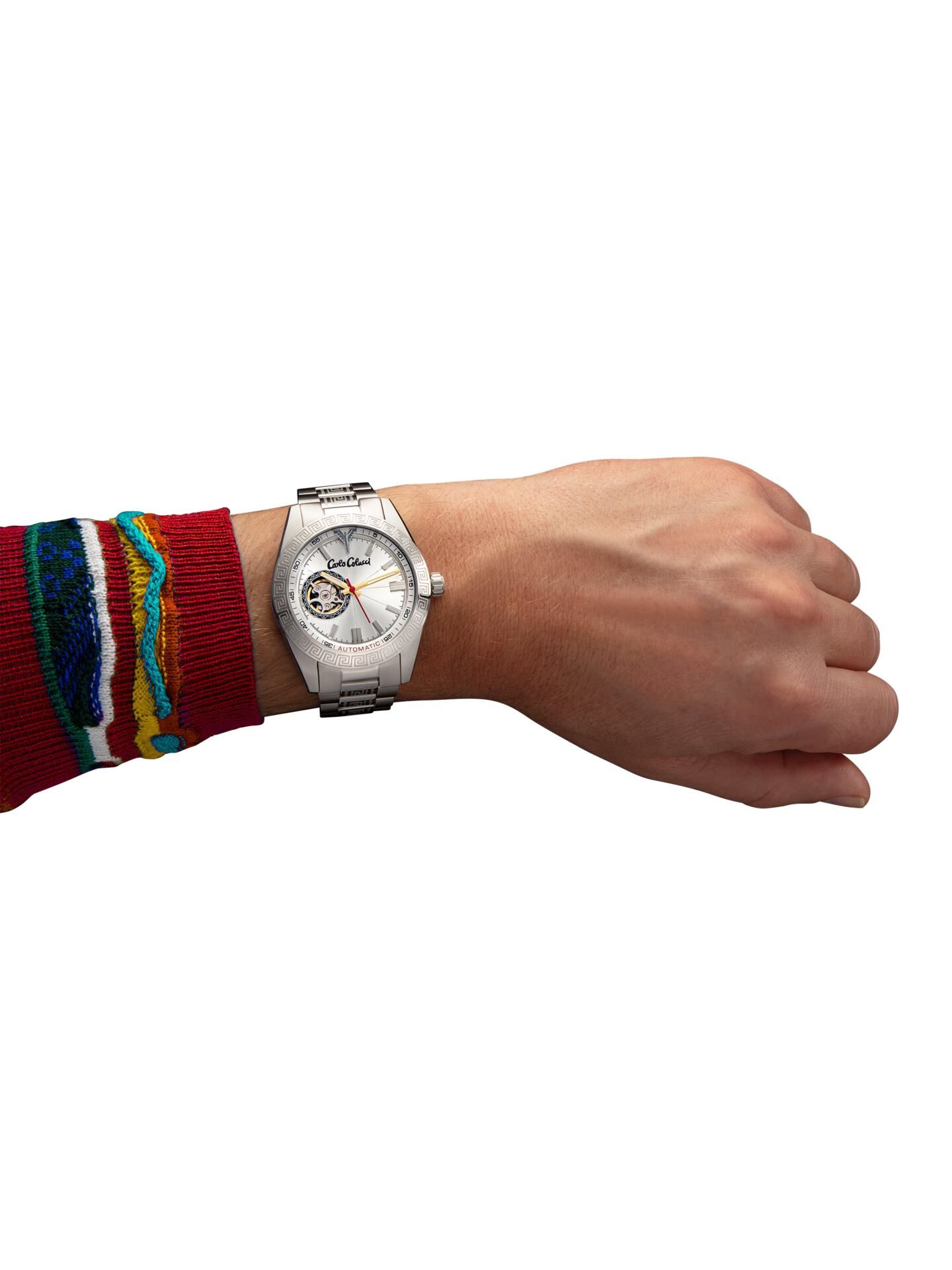 Edelstahl Uhr mit Faltschließe