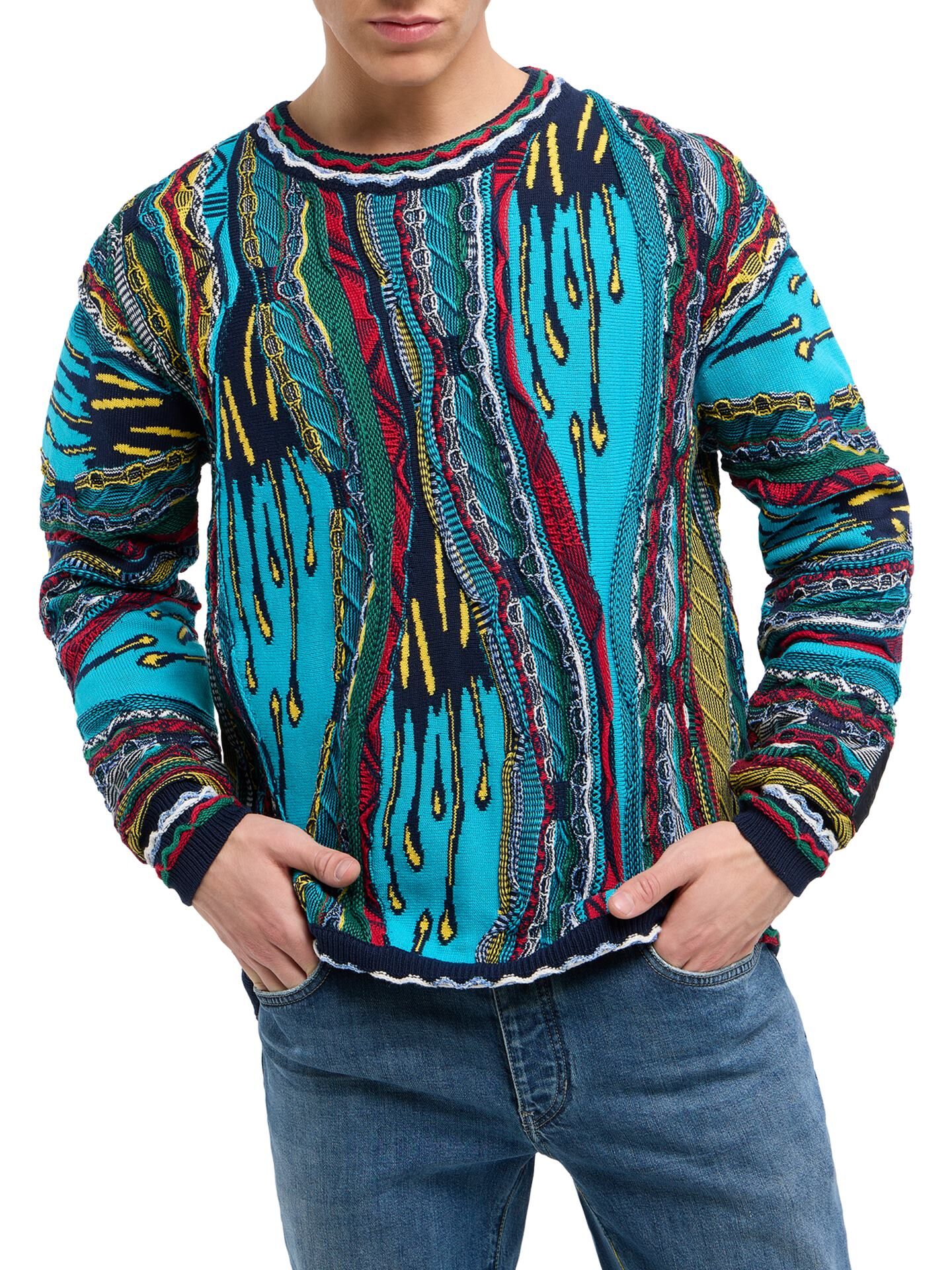 Knit sweater - 3D knit