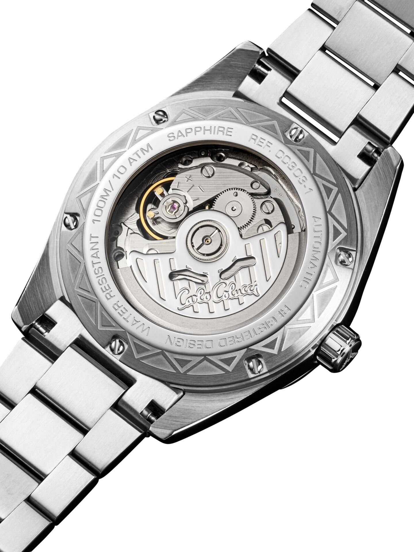 Edelstahl Uhr mit Faltschließe