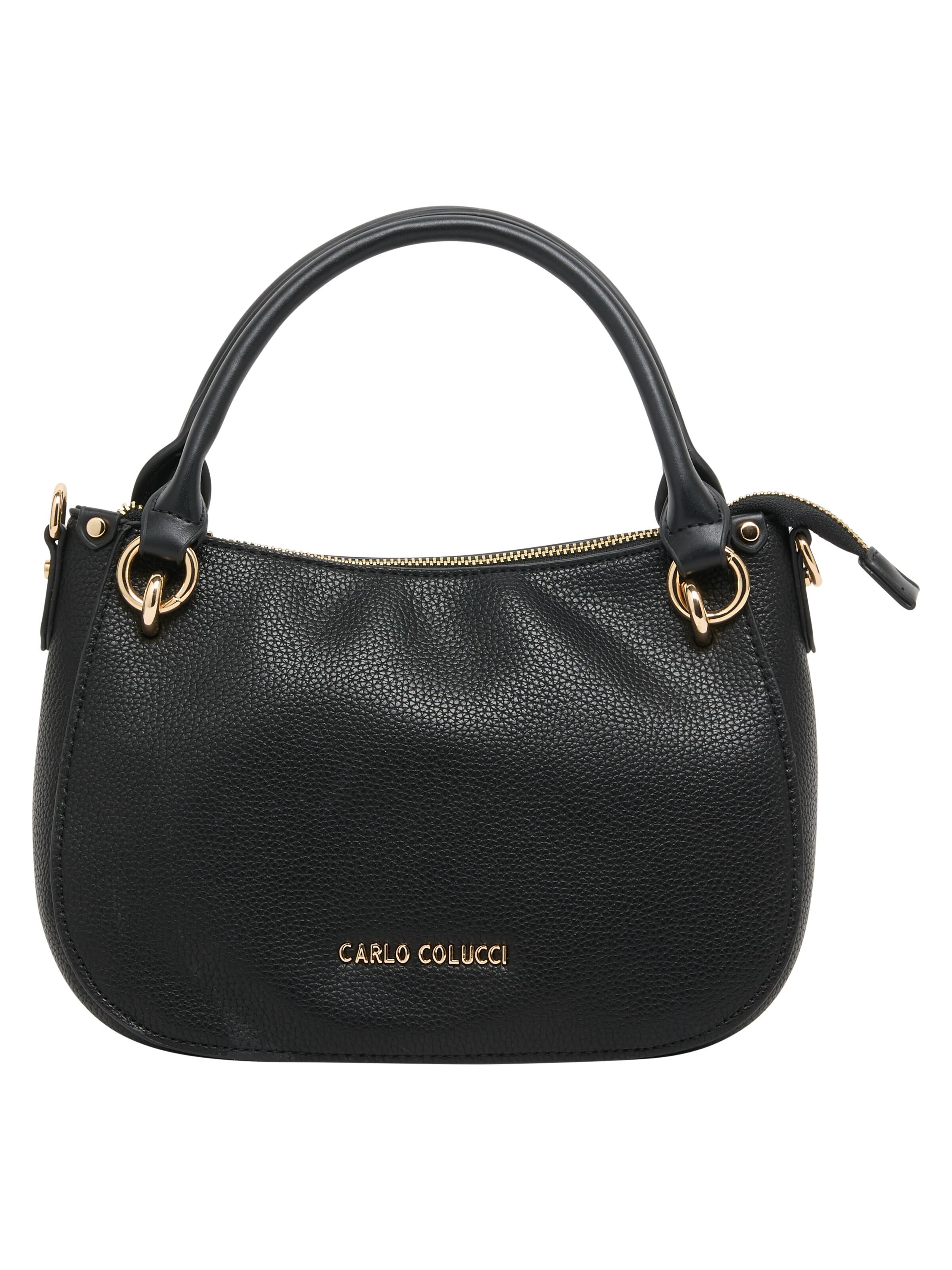 Carlo Colucci Hobo Tasche - Schwarz Schwarz