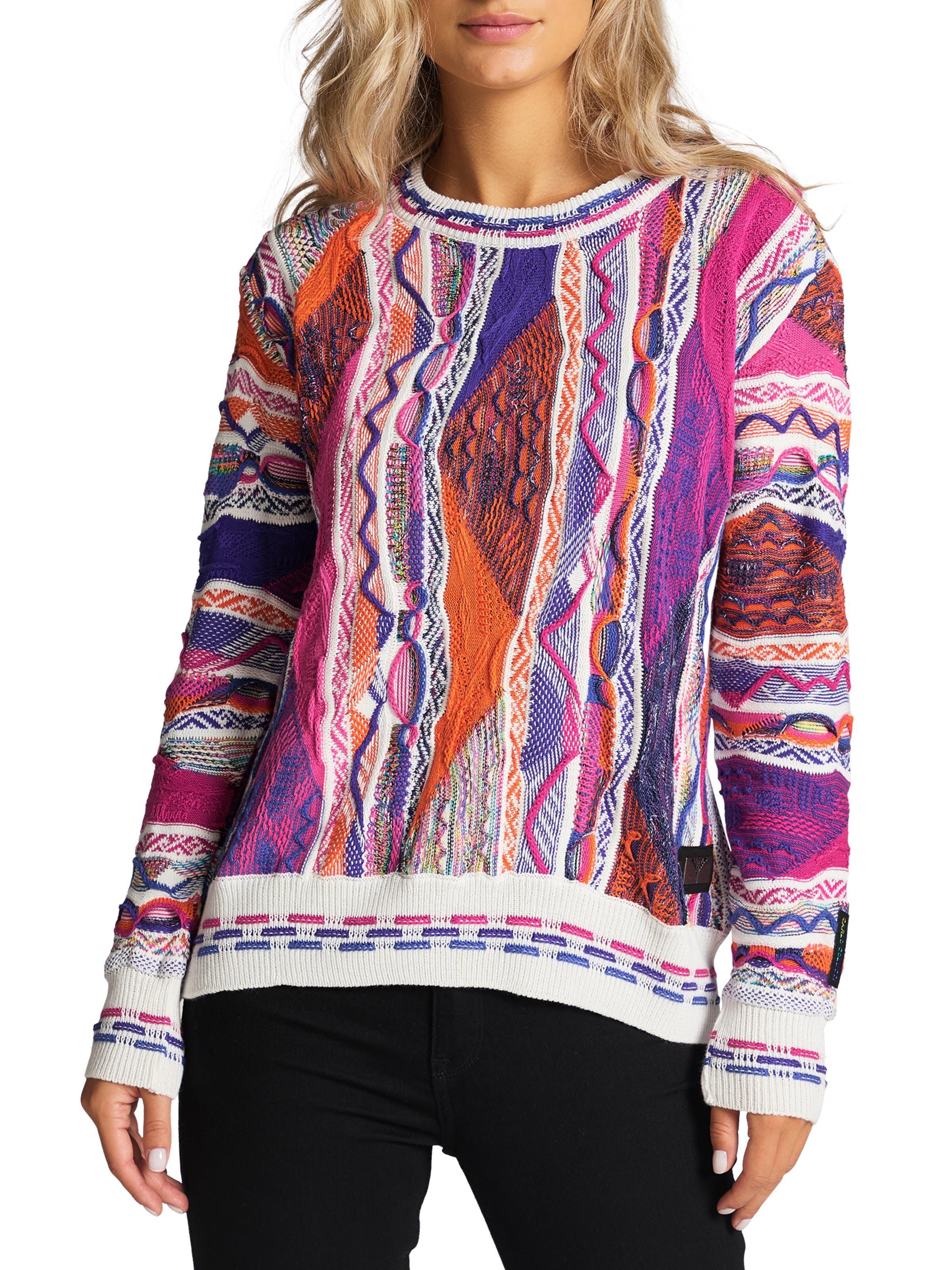 Jacquard Rundhalspullover