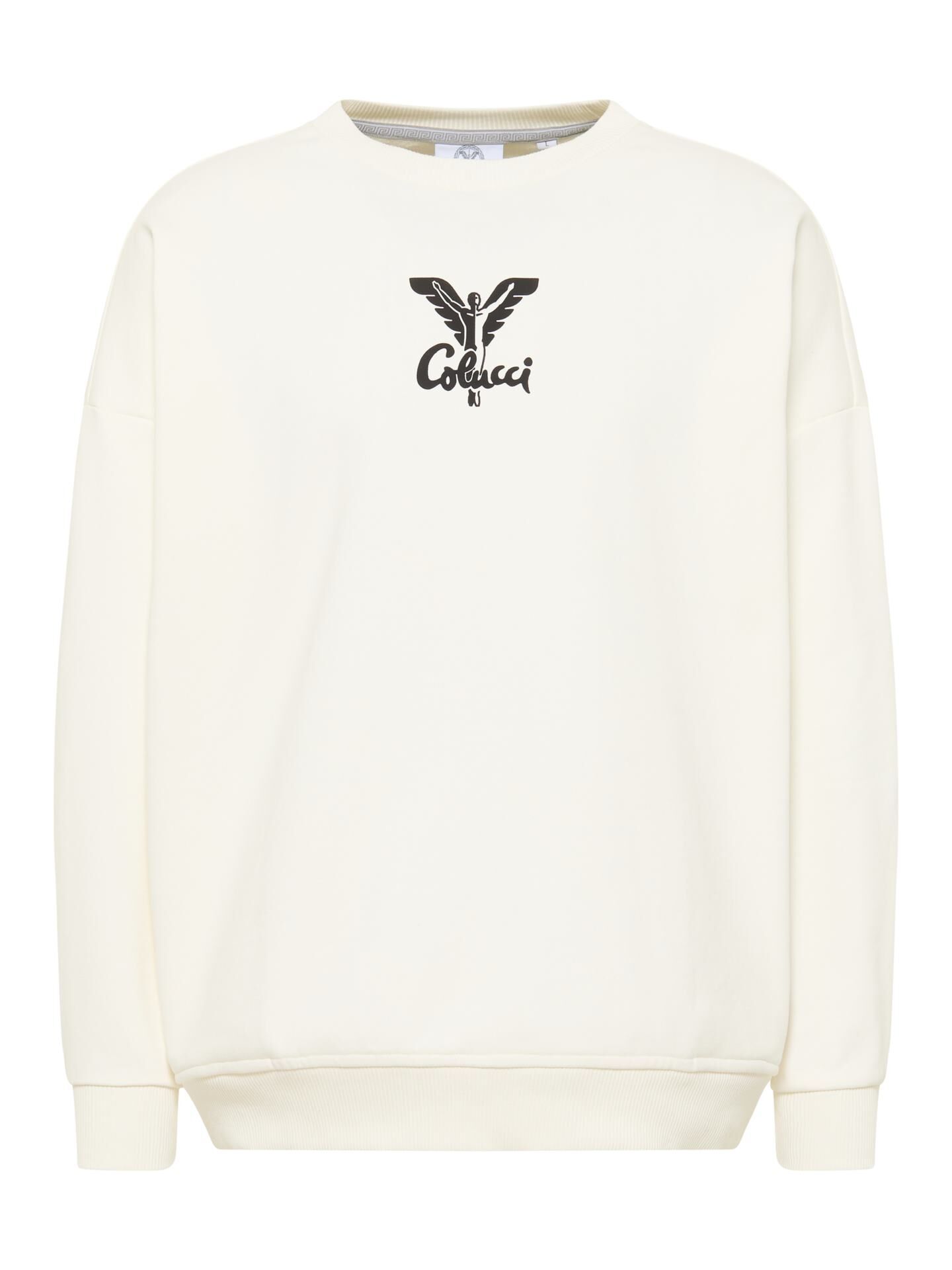 Carlo Colucci Oversize Unisex Sweatshirt - Weiß 3XL 3XL Weiß