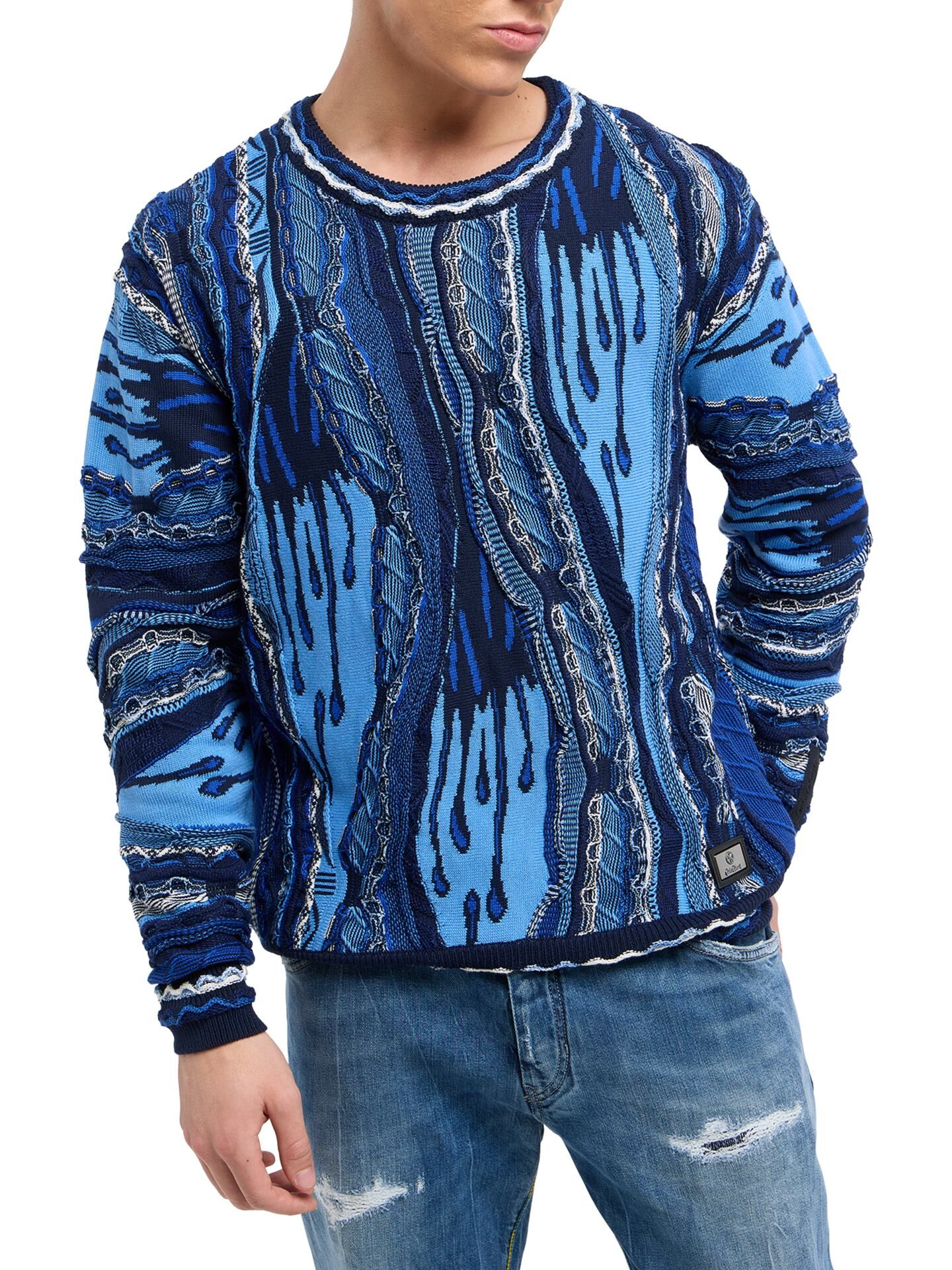 Knit sweater - 3D knit