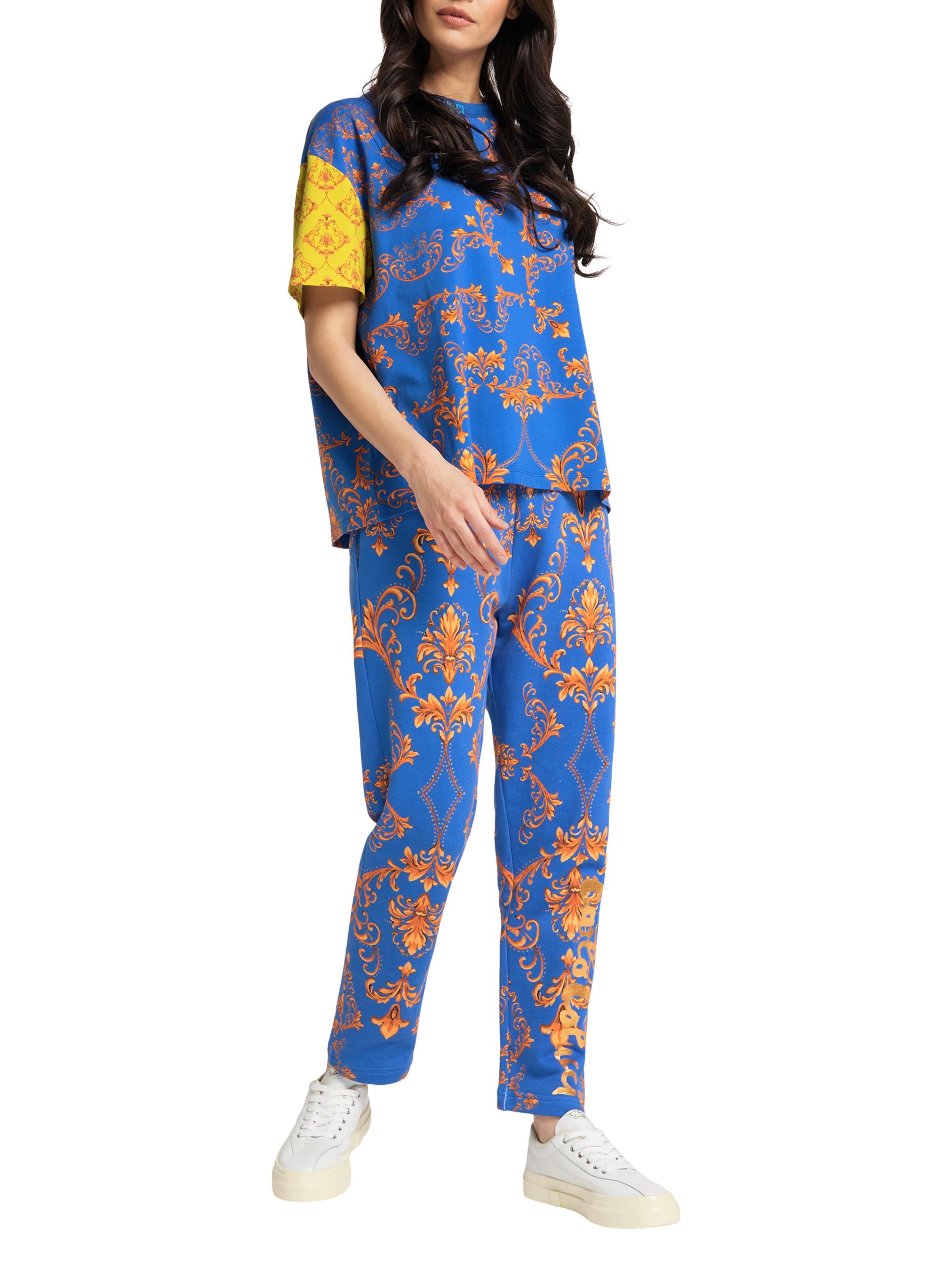 Damen Sweathose mit Barock-Muster