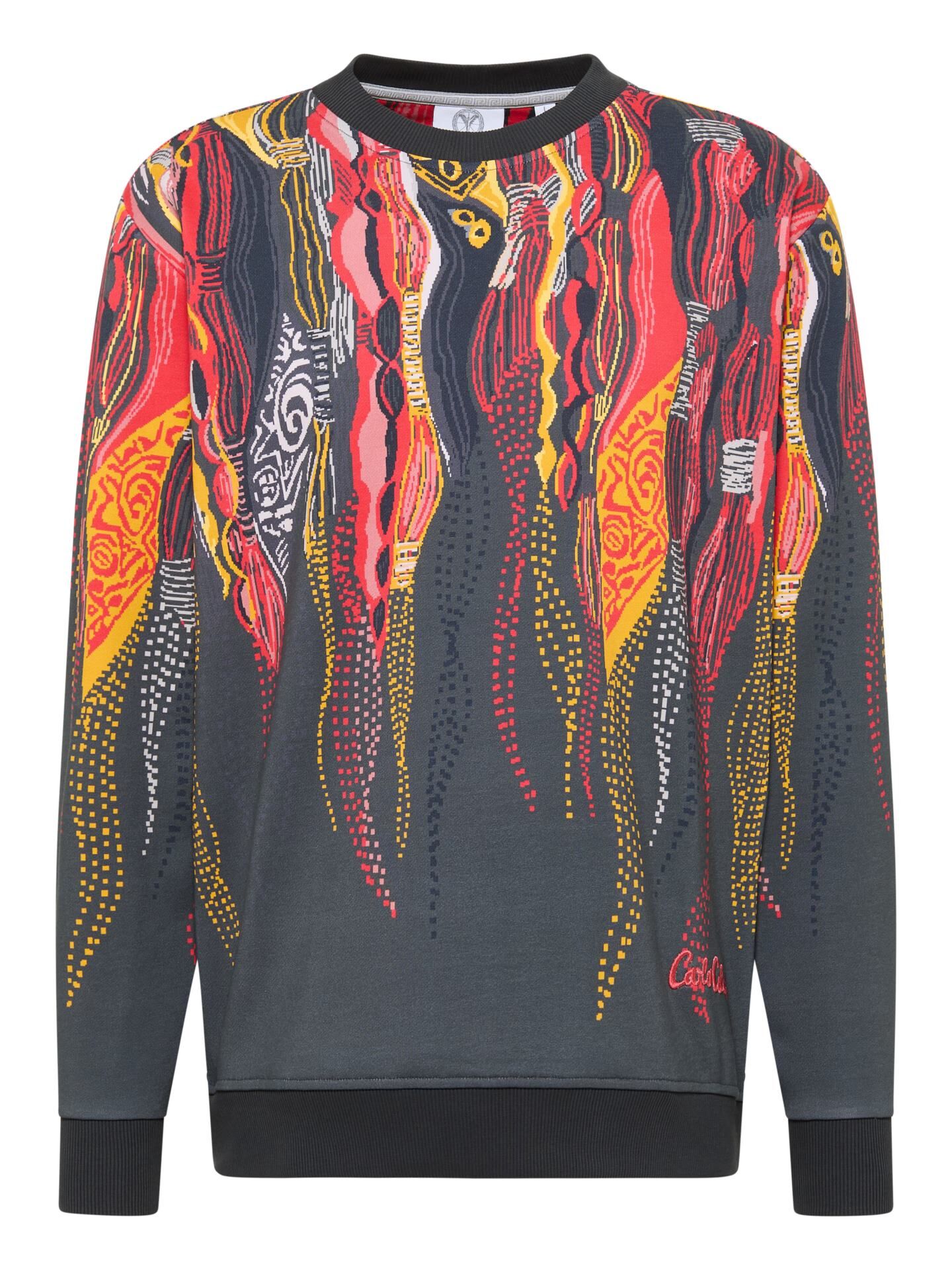 Sweatshirt -Knit Pixel-