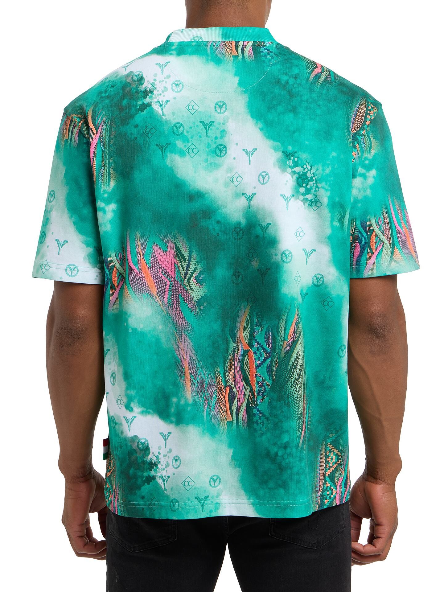 Oversize T-Shirt - Sprayed knit