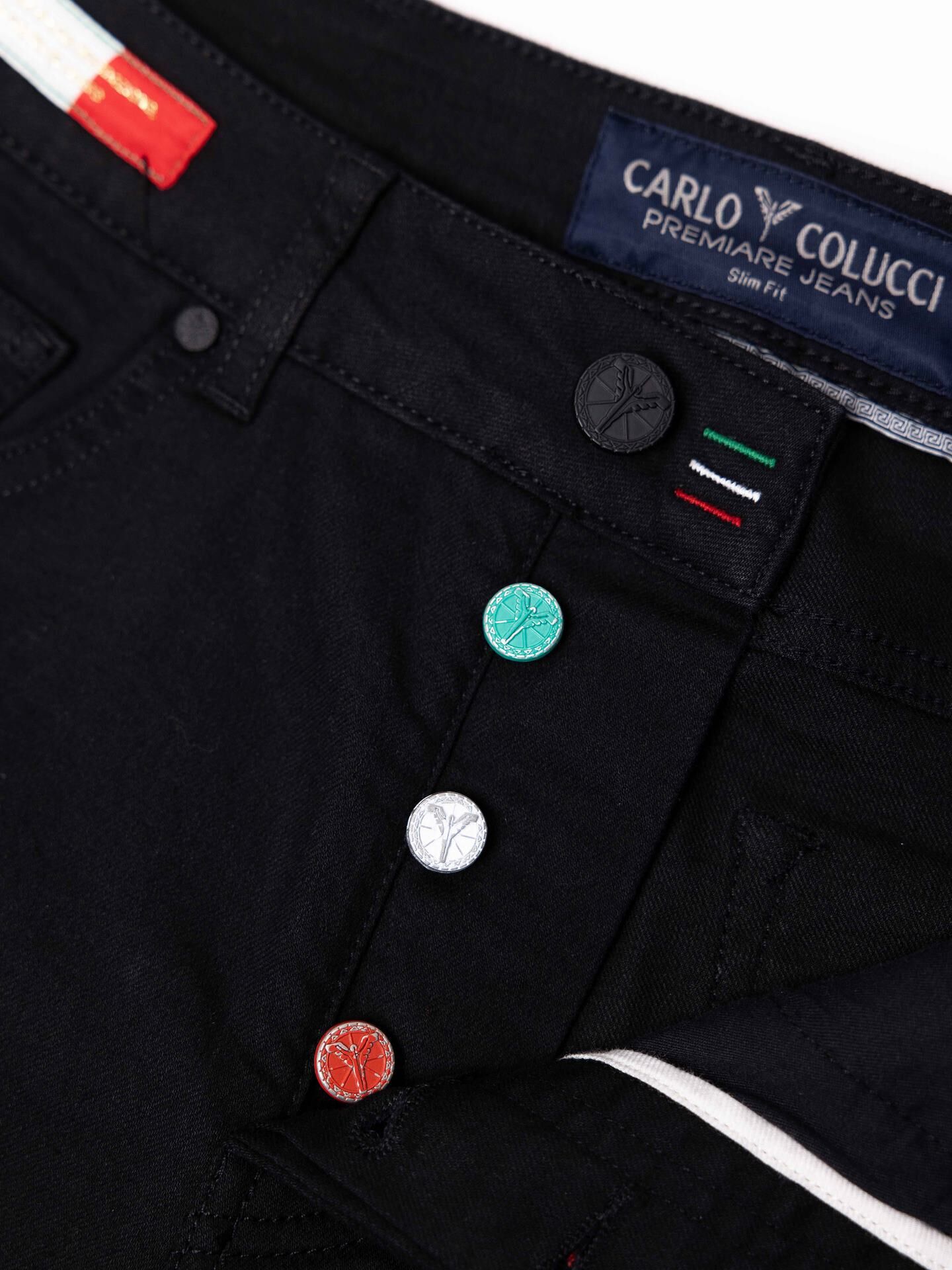  Flat Jeans in Twillstoff