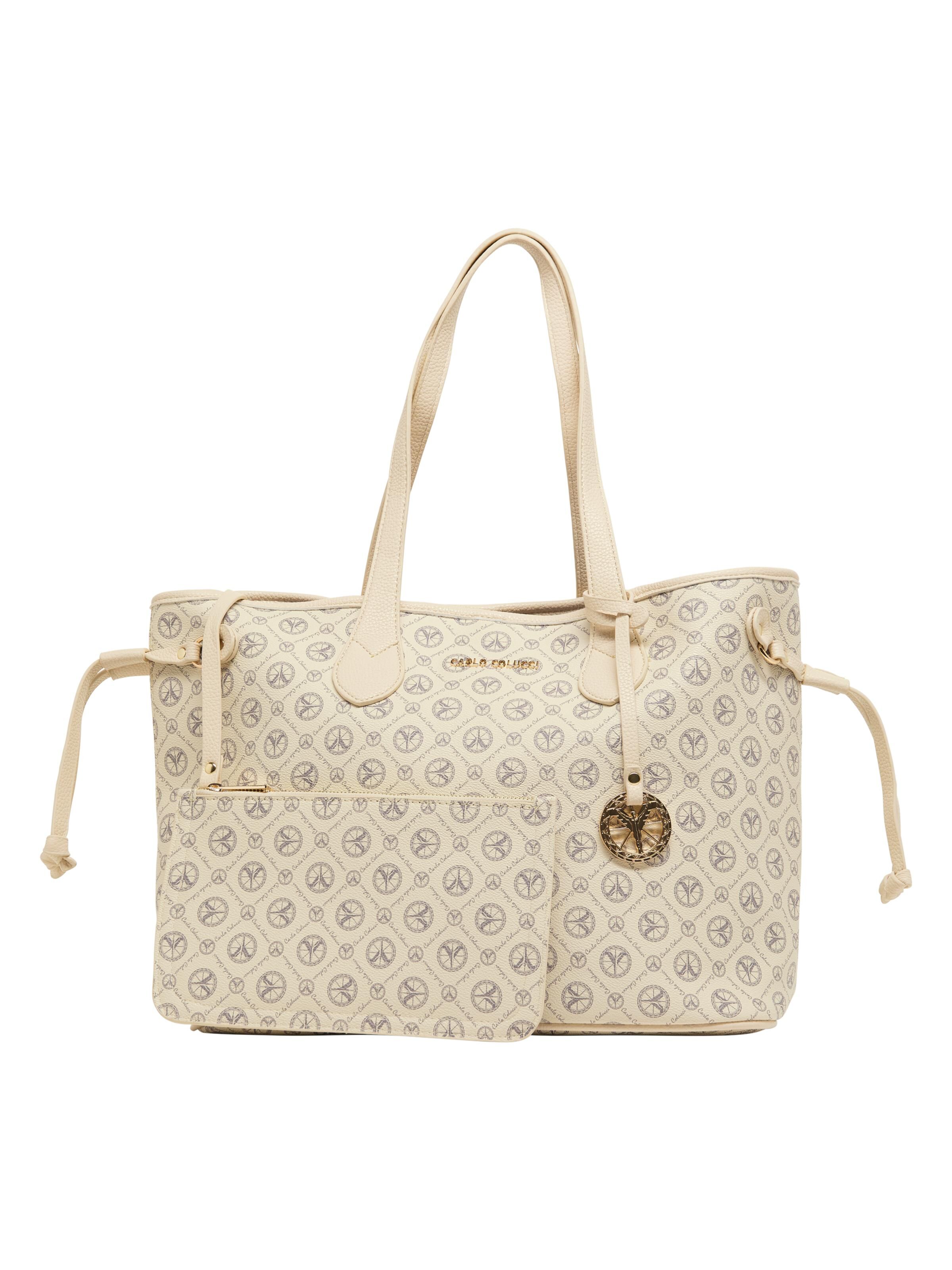 Shopper mit Logoprint