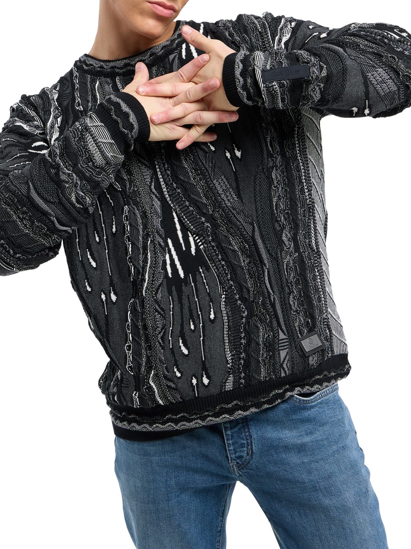 Knit sweater - 3D knit