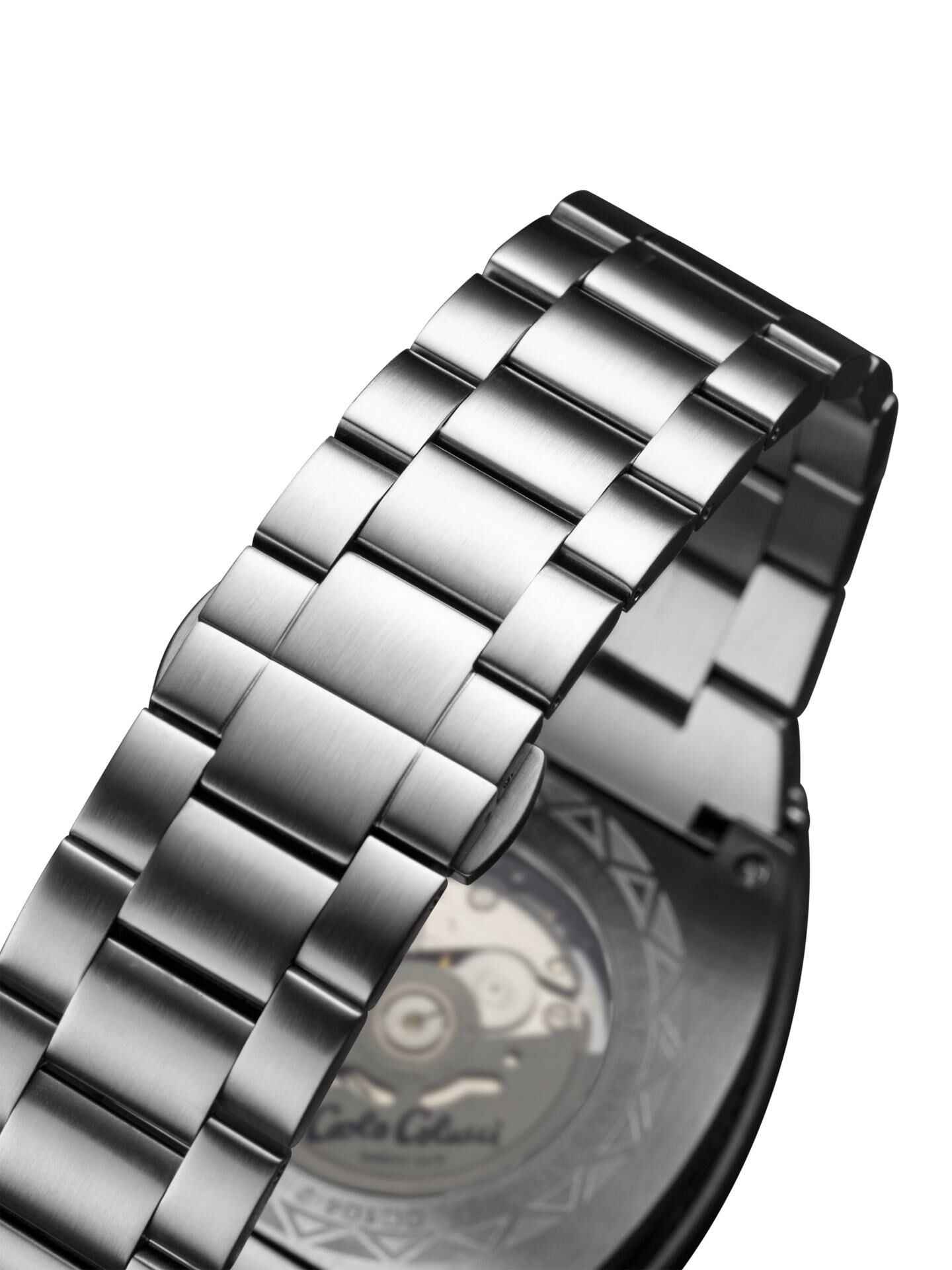 Stainless steel watch with folding clasp | Silver | CC-103-2-231 Stainless steel watch with folding clasp | Silver | CC-103-2-231