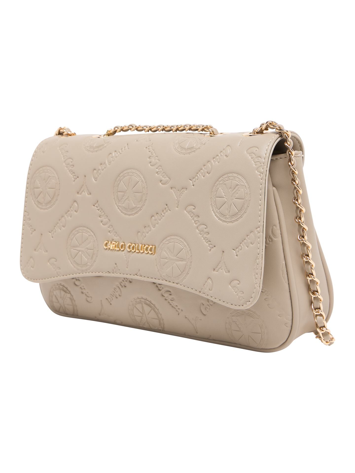  Shoulder bag with embossed logo