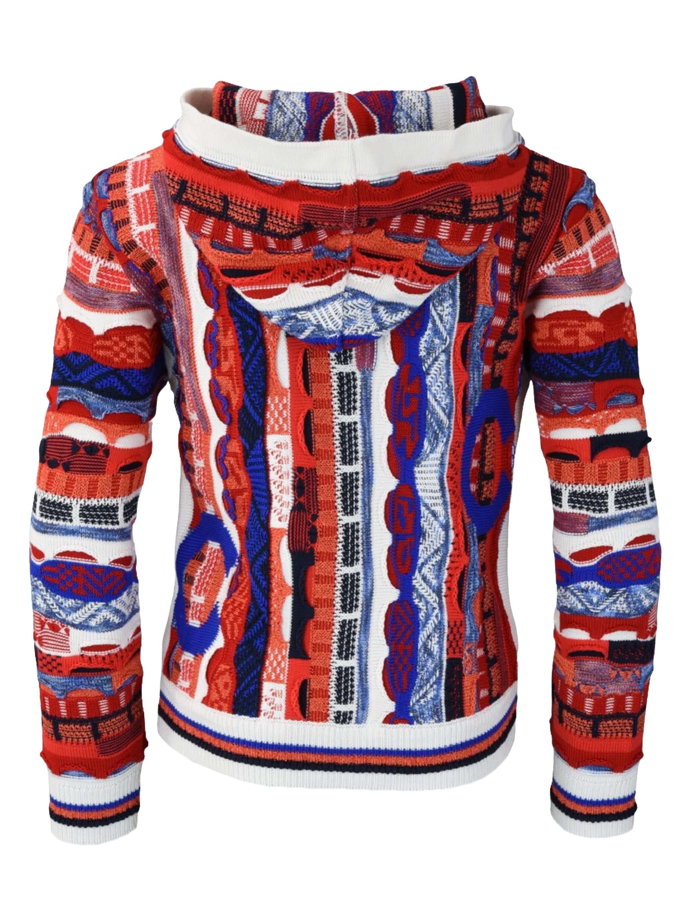  Allover Jungen Strickjacke mit Stehkragen