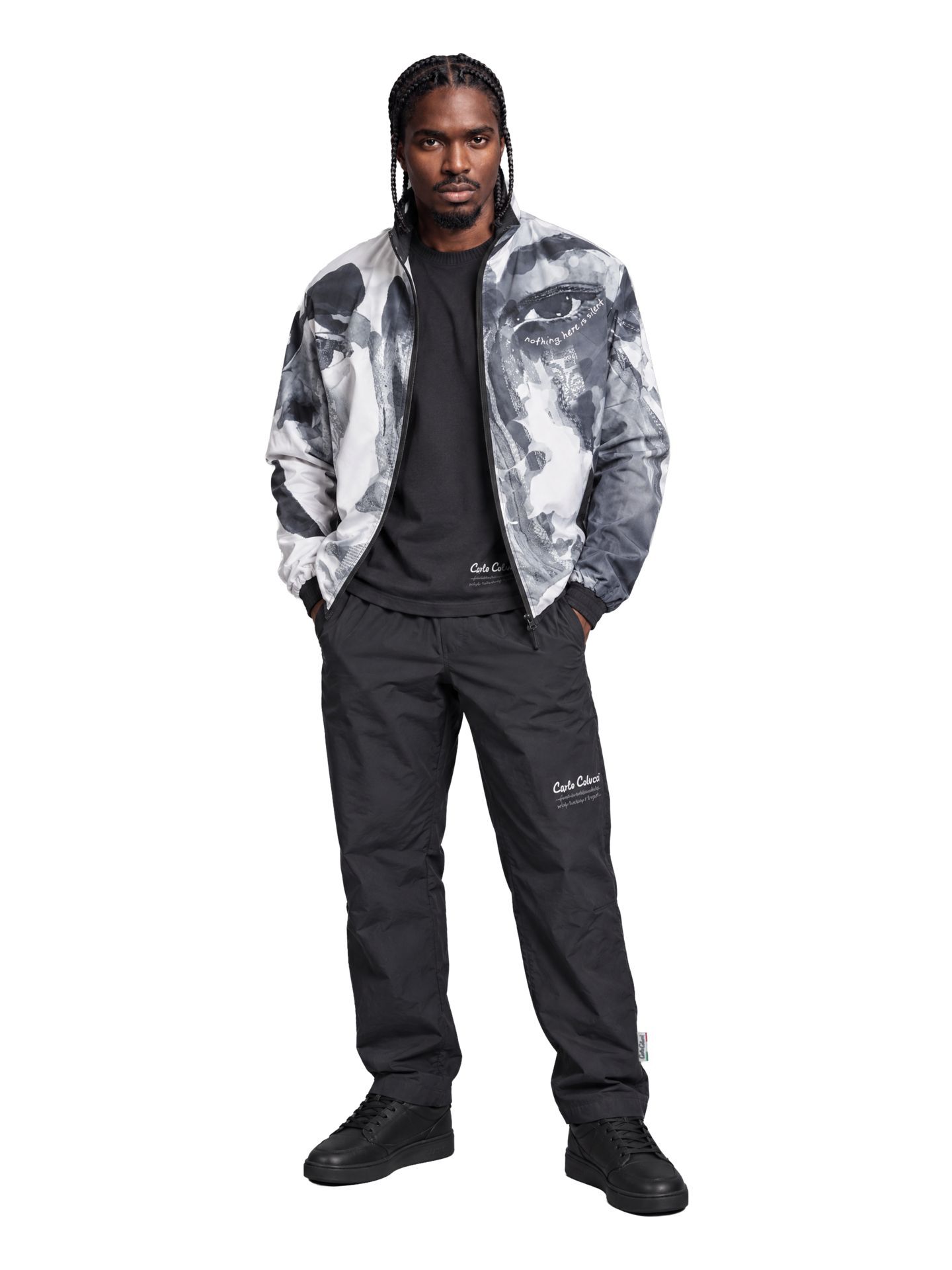  Oversize reversible tracksuit jacket - Human Canvas