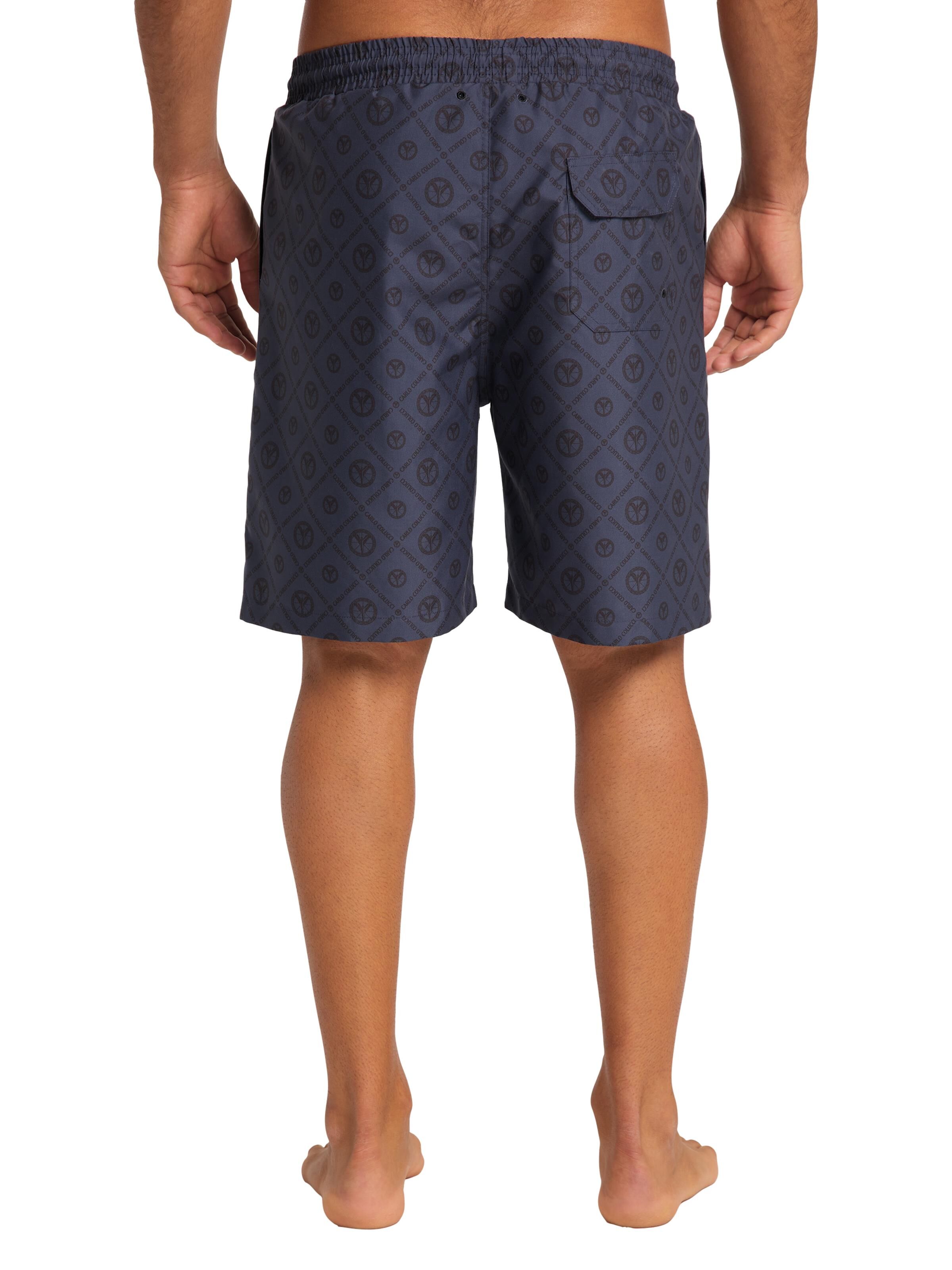 Herren Badehose mit Logodruck