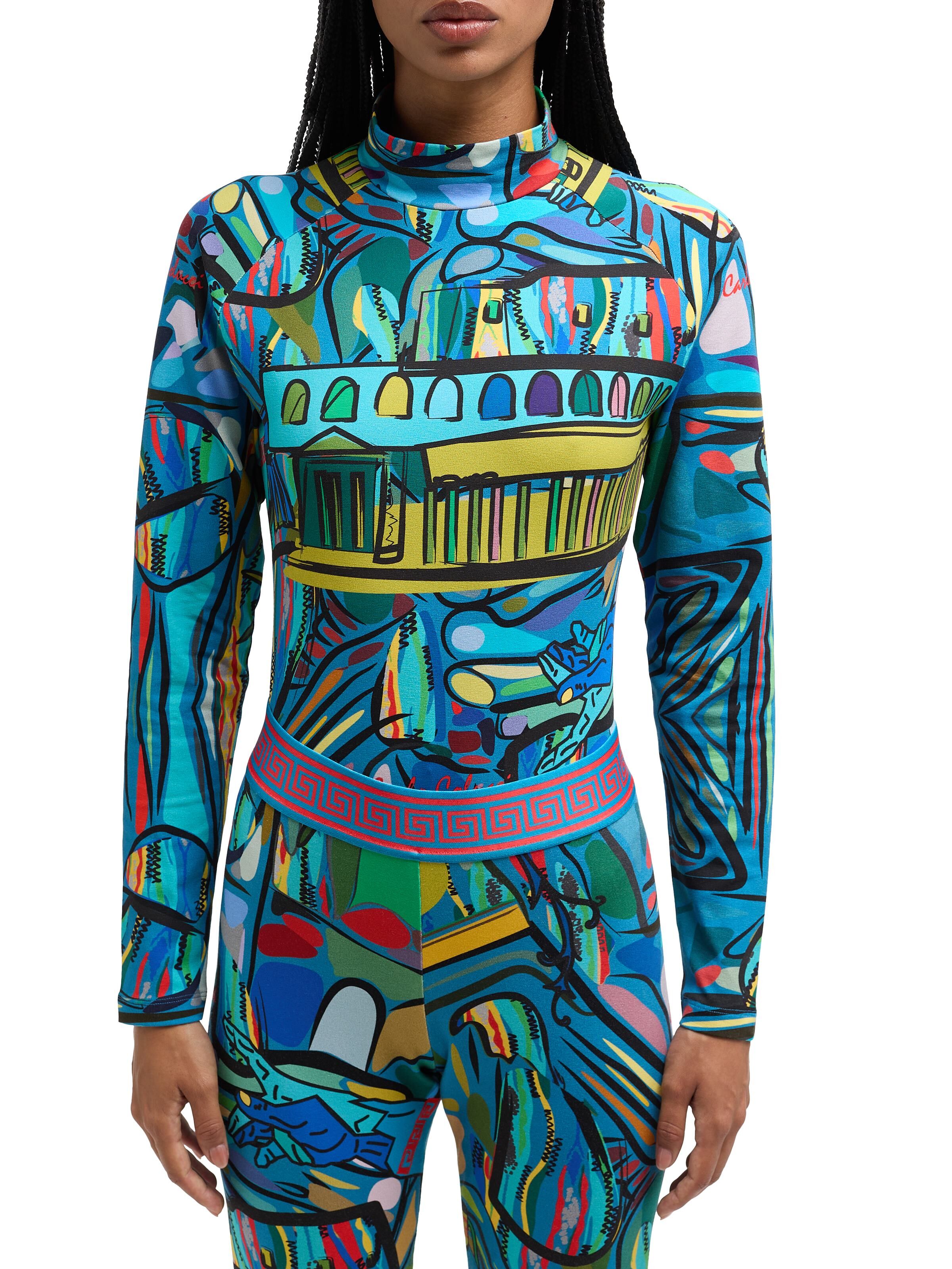 Colorful printed body