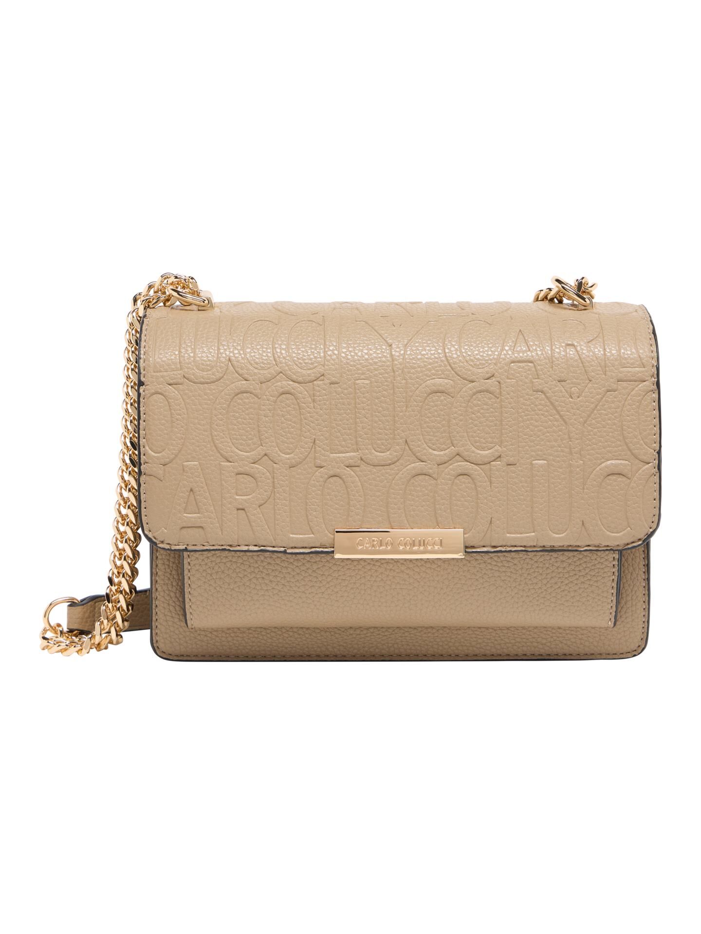  Shoulder bag with embossed logo