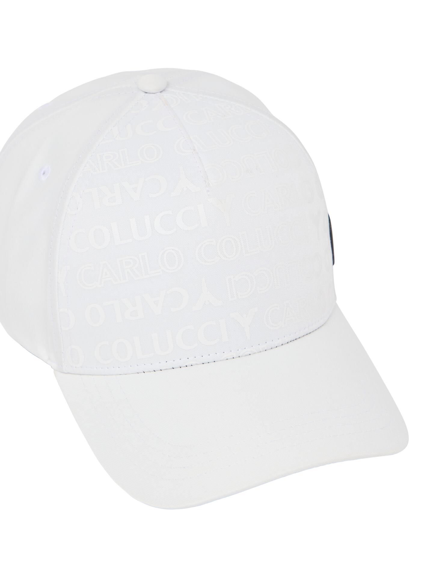 Unisex basecap with monogram print