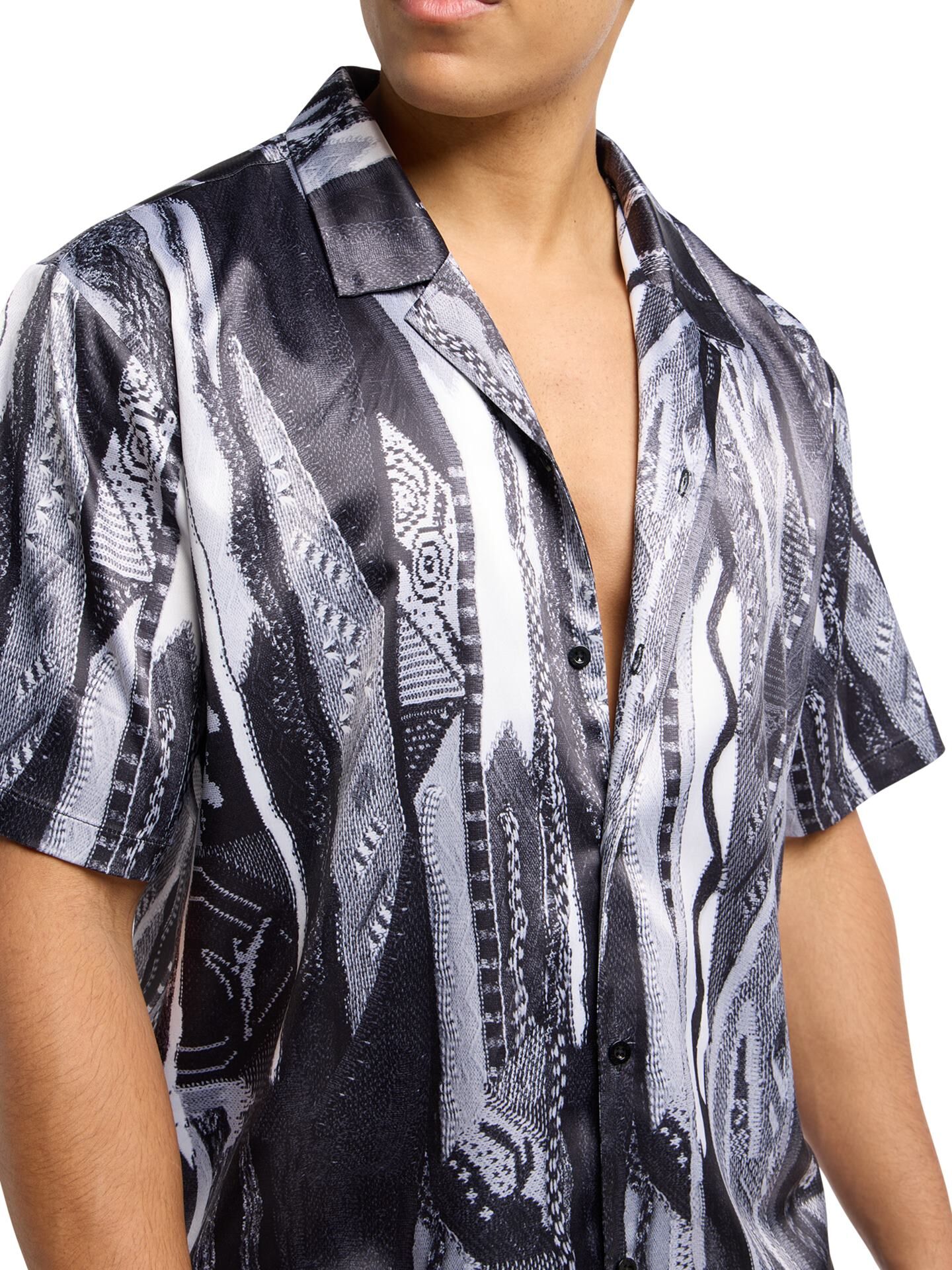 Hemd mit Knitprint