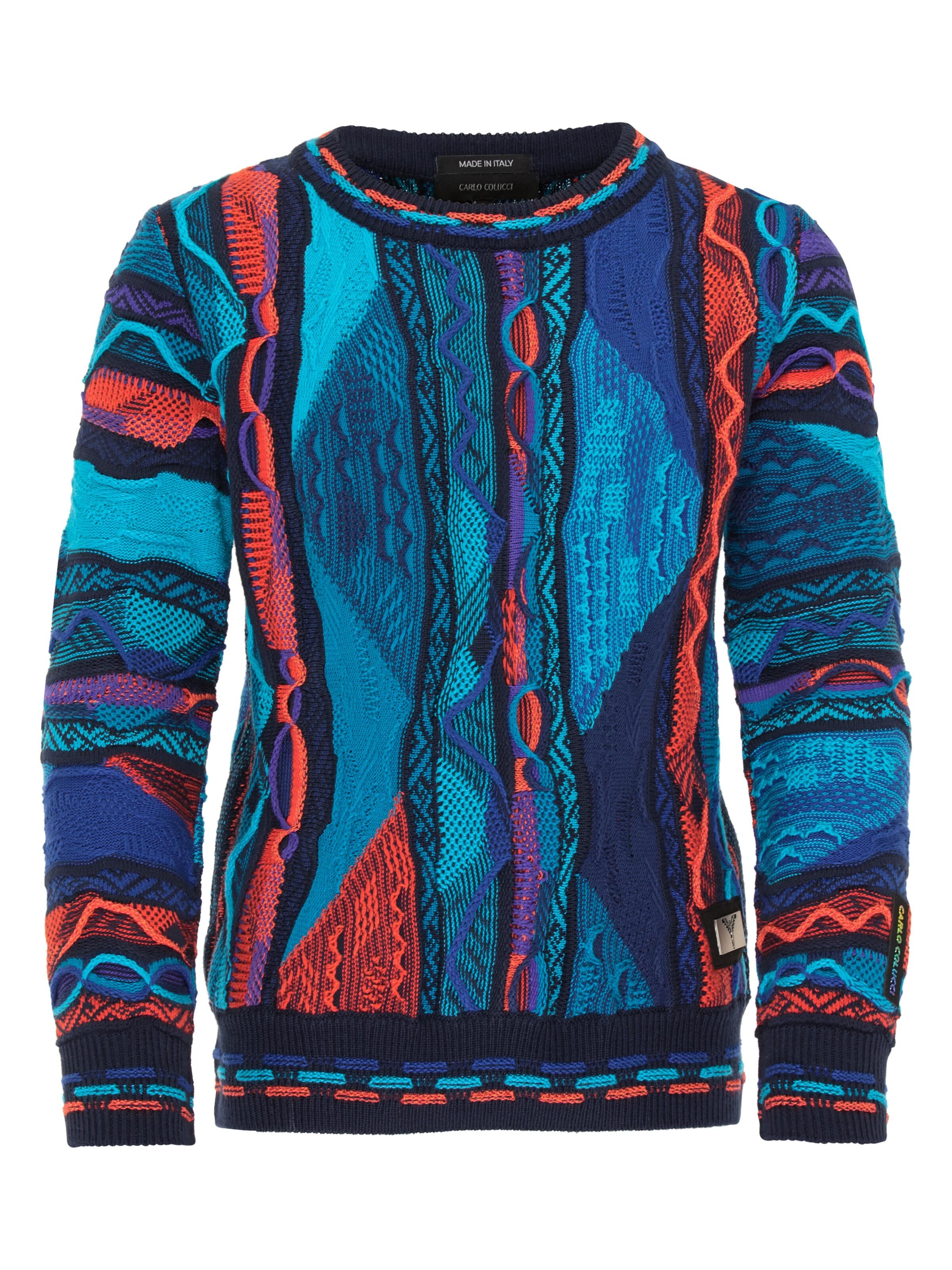 Children jacquard knit sweater