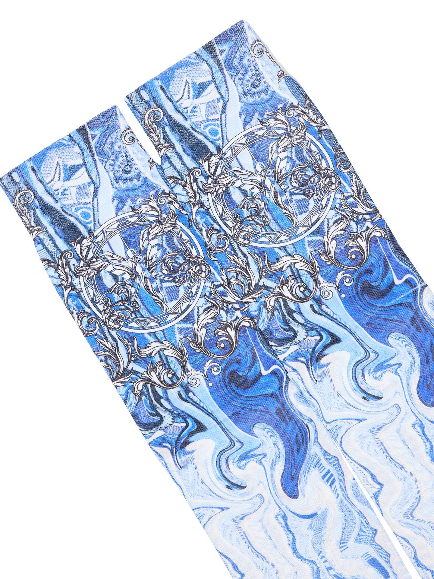 Bedruckte Socken -Fusion-