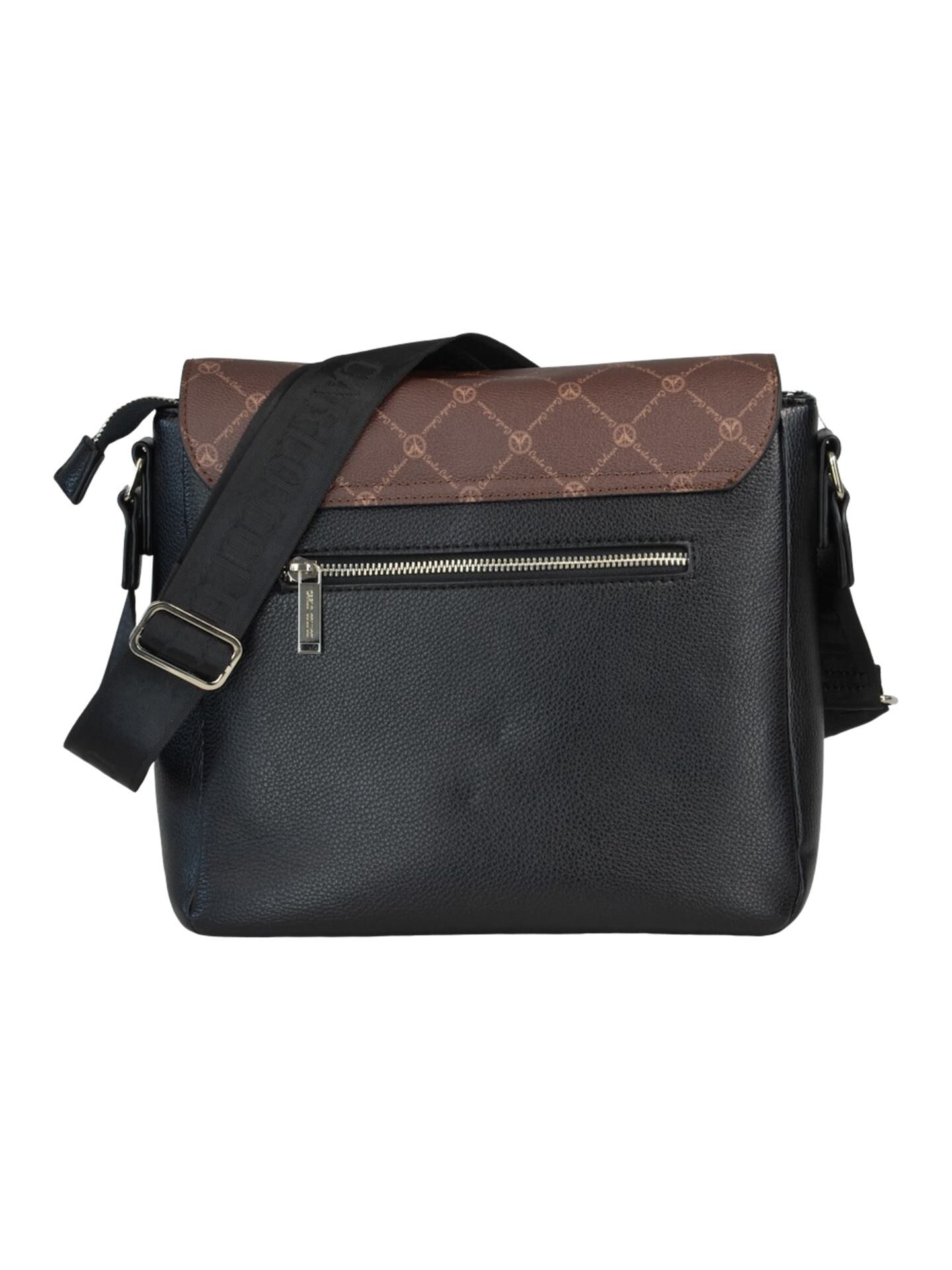 Umhängetasche mit Logo-Print