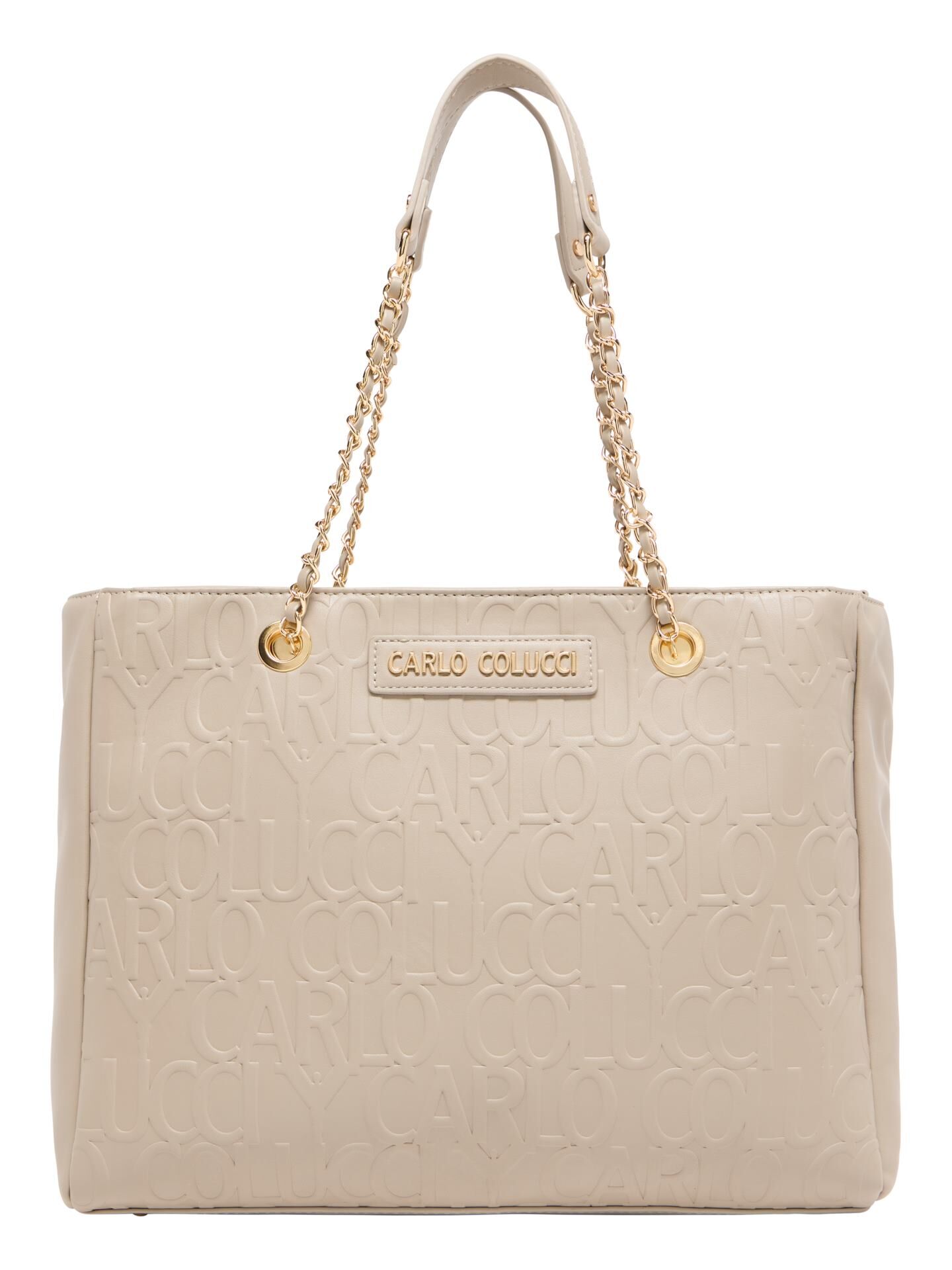 Shopper mit geprägtem Logo