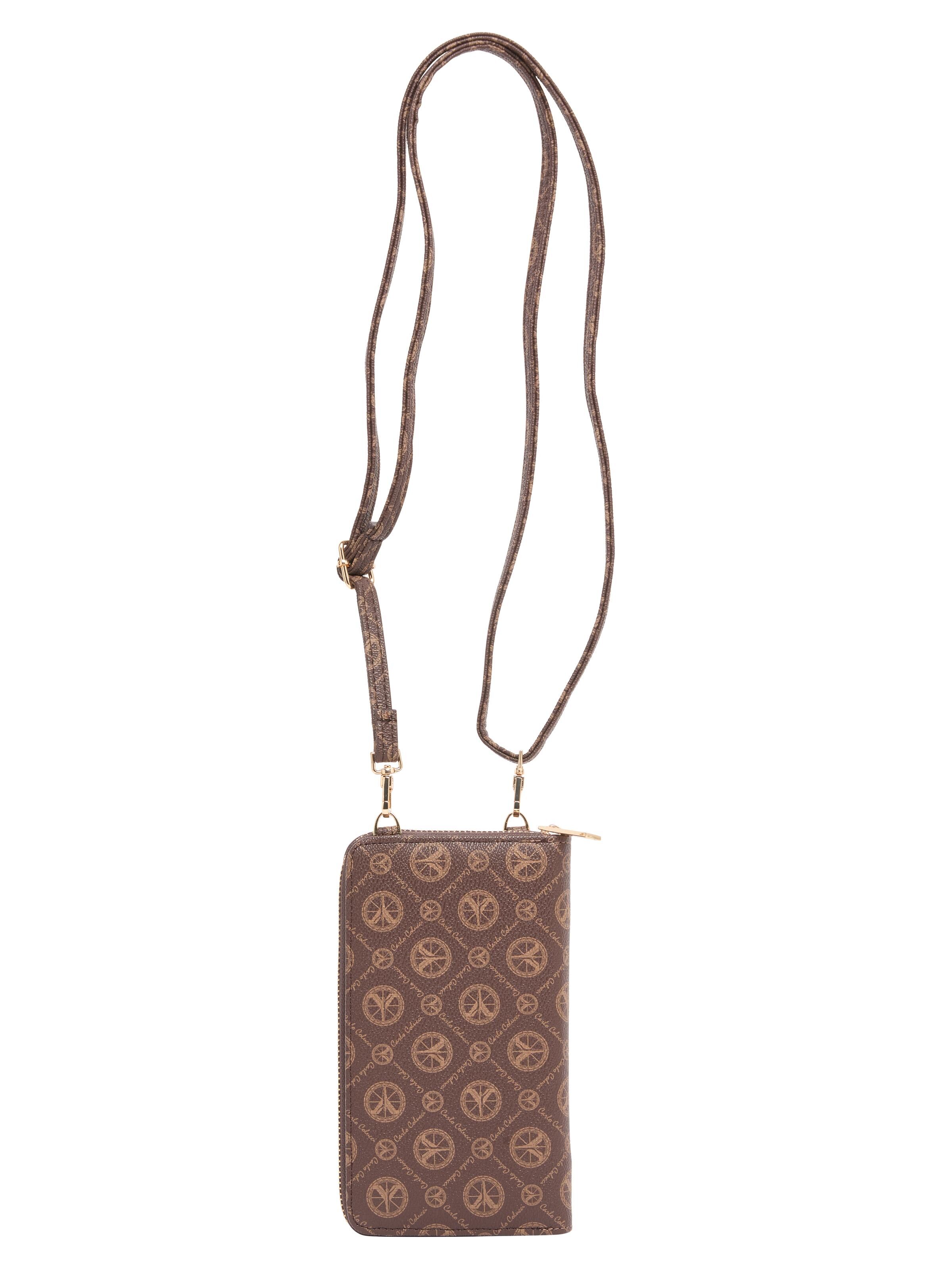 Mobile phone wallet with logoprint